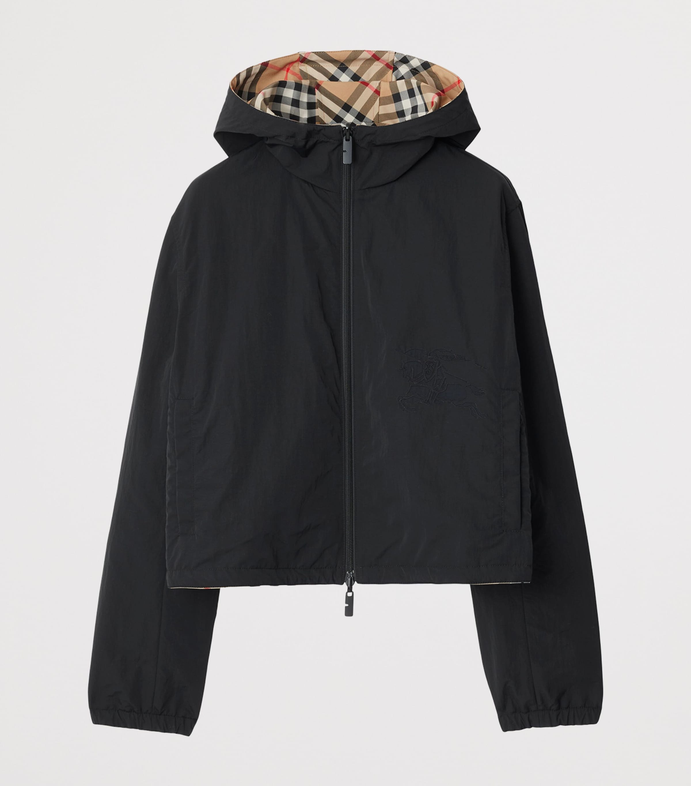 Technical Reversible Hooded Jacket SAND IP CHECK Image 6