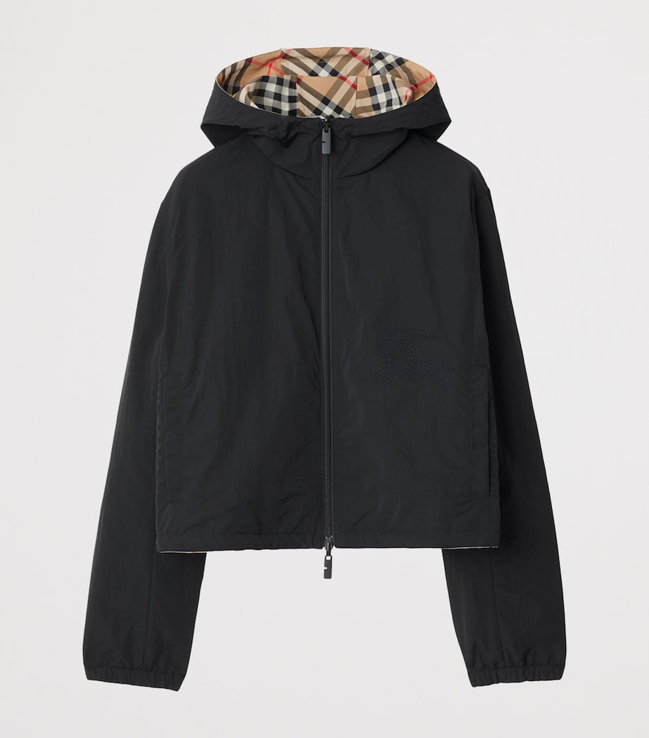 Technical Reversible Hooded Jacket SAND IP CHECK Image 6