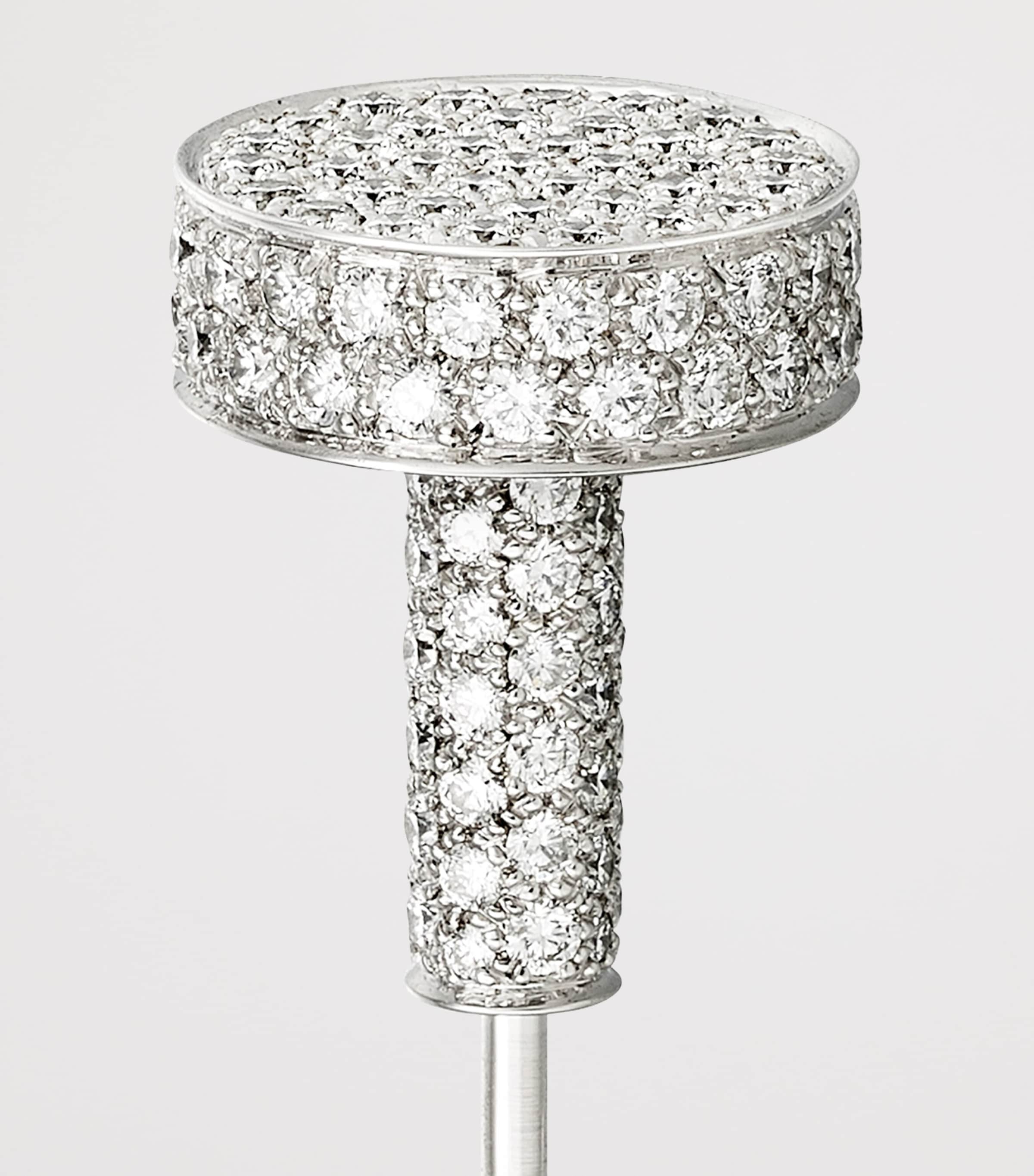 Cartier White Gold and Diamond Juste un Clou Tie Pin White Gold Image 3