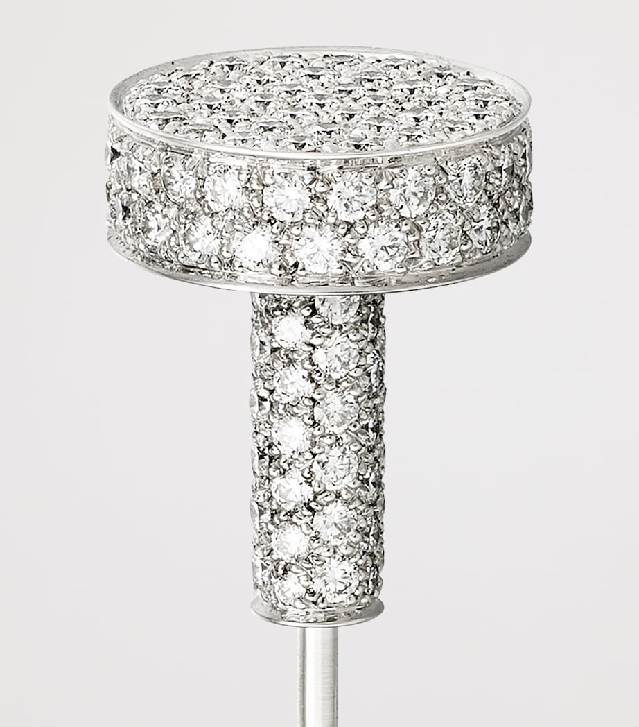 Cartier White Gold and Diamond Juste un Clou Tie Pin White Gold Image 3