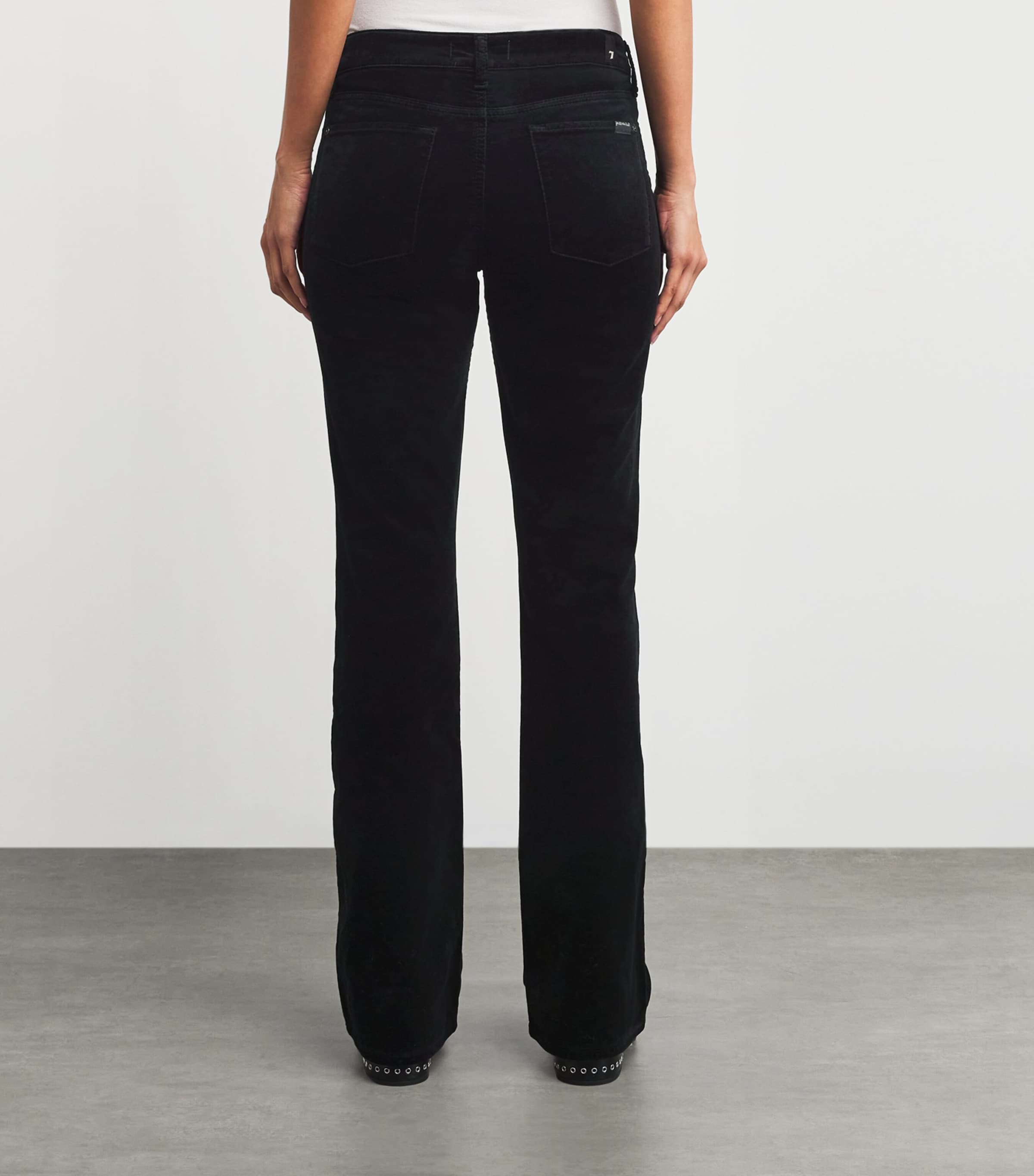 Velvet The Leggy Bootcut Jeans VELVET BLACK Image 4