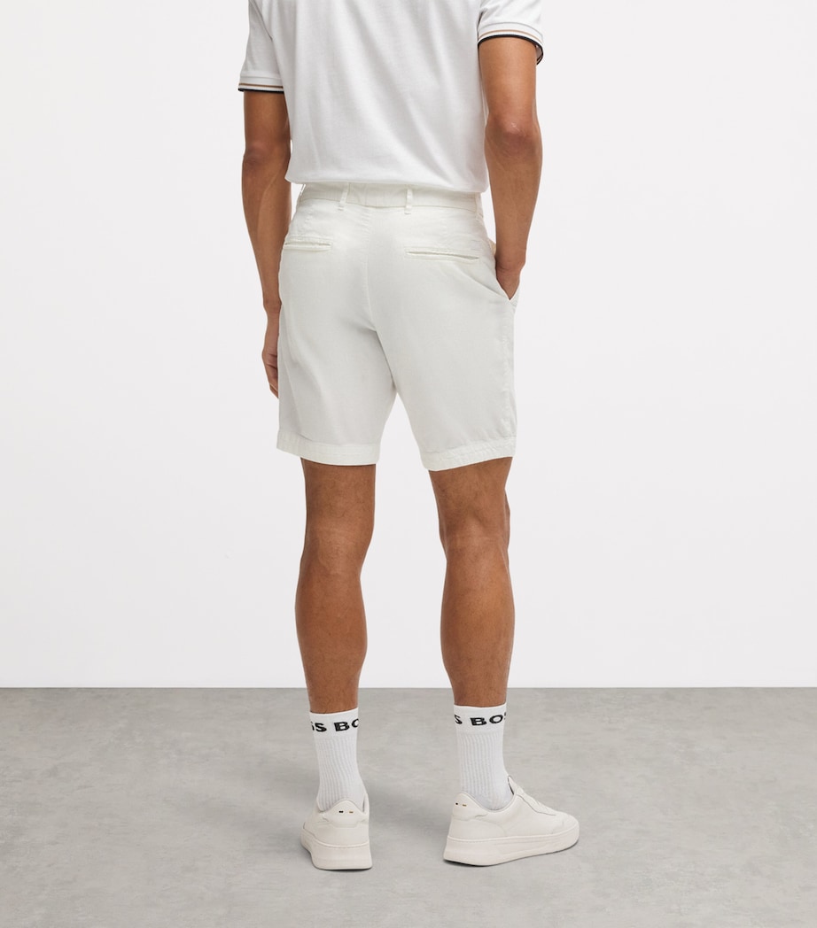 Stretch-Cotton Slim Shorts 100 Image 3