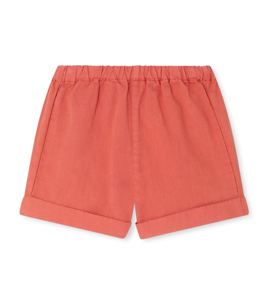 Bonpoint Cotton Shorts (6-18 Months) Grenadine Image 1