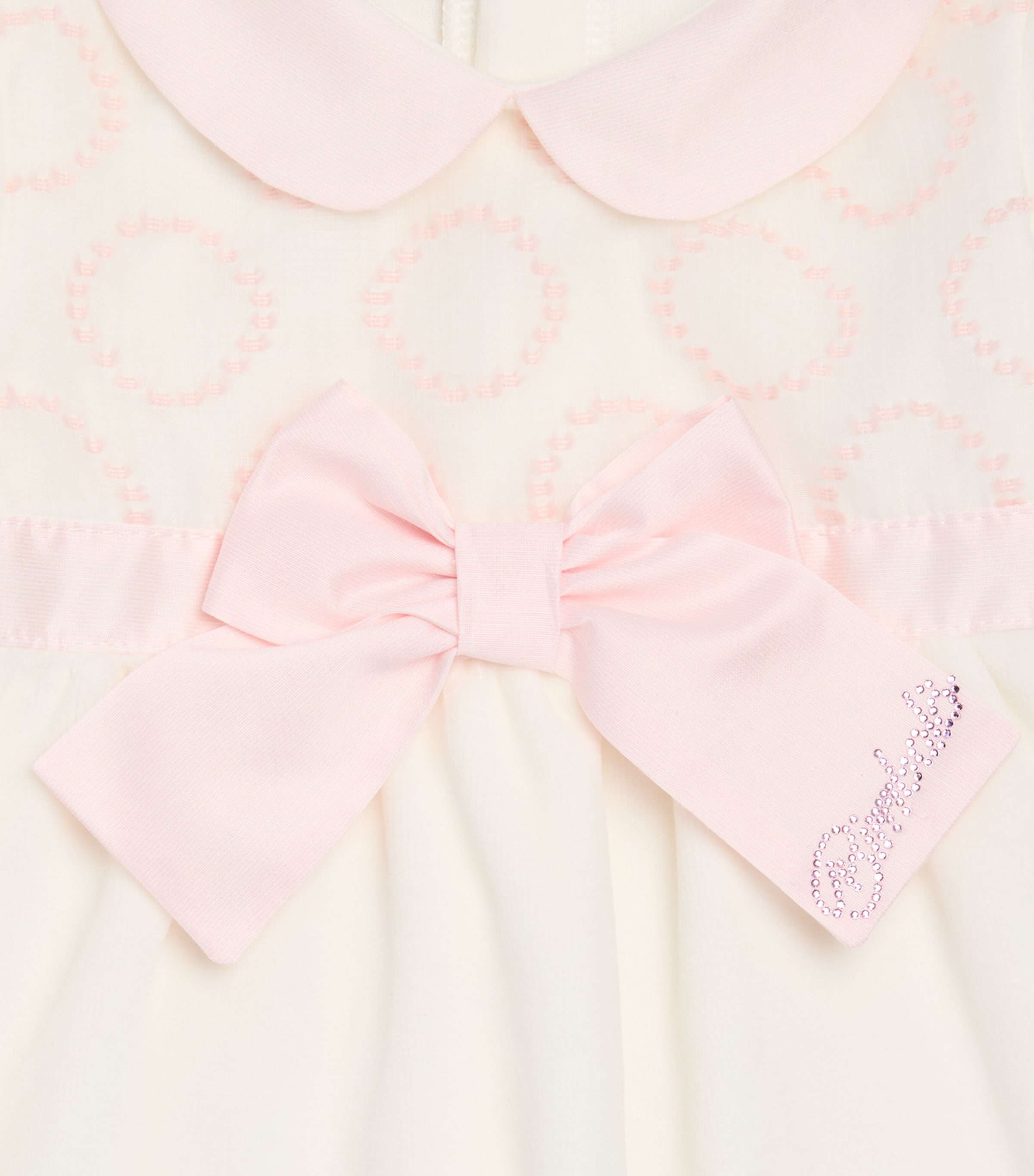 Bimbalo Front Bow All-In-One (1-24 Months) Pink Image 2