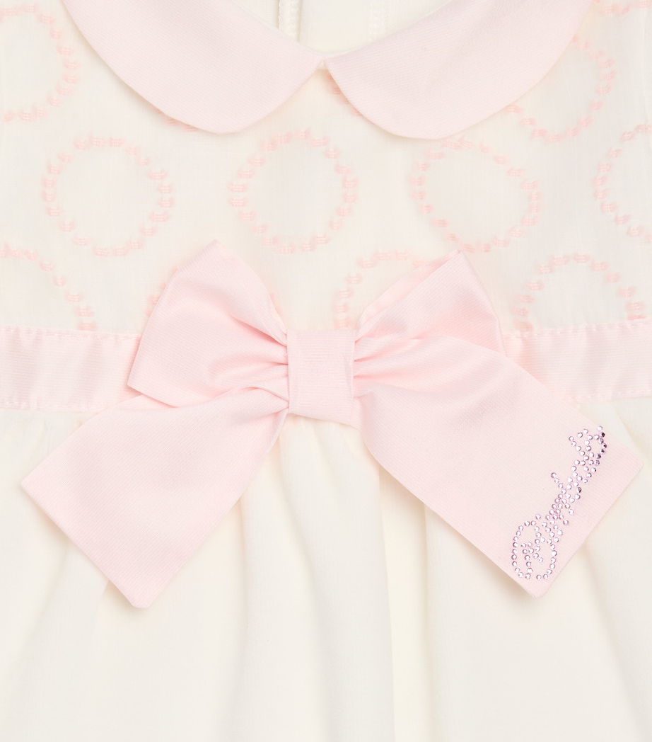 Bimbalo Front Bow All-In-One (1-24 Months) Pink Image 2