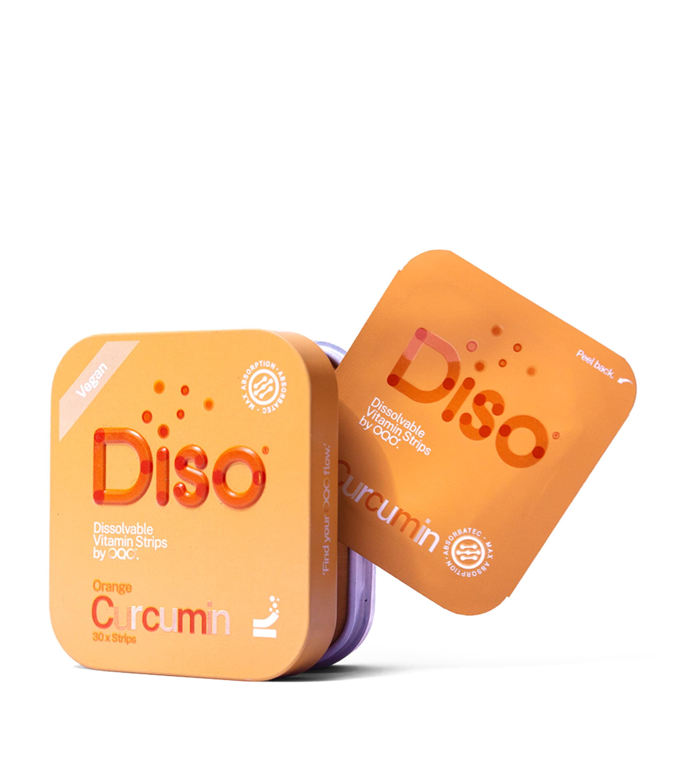 Oqo Disco Curcumin Vitamin Strips