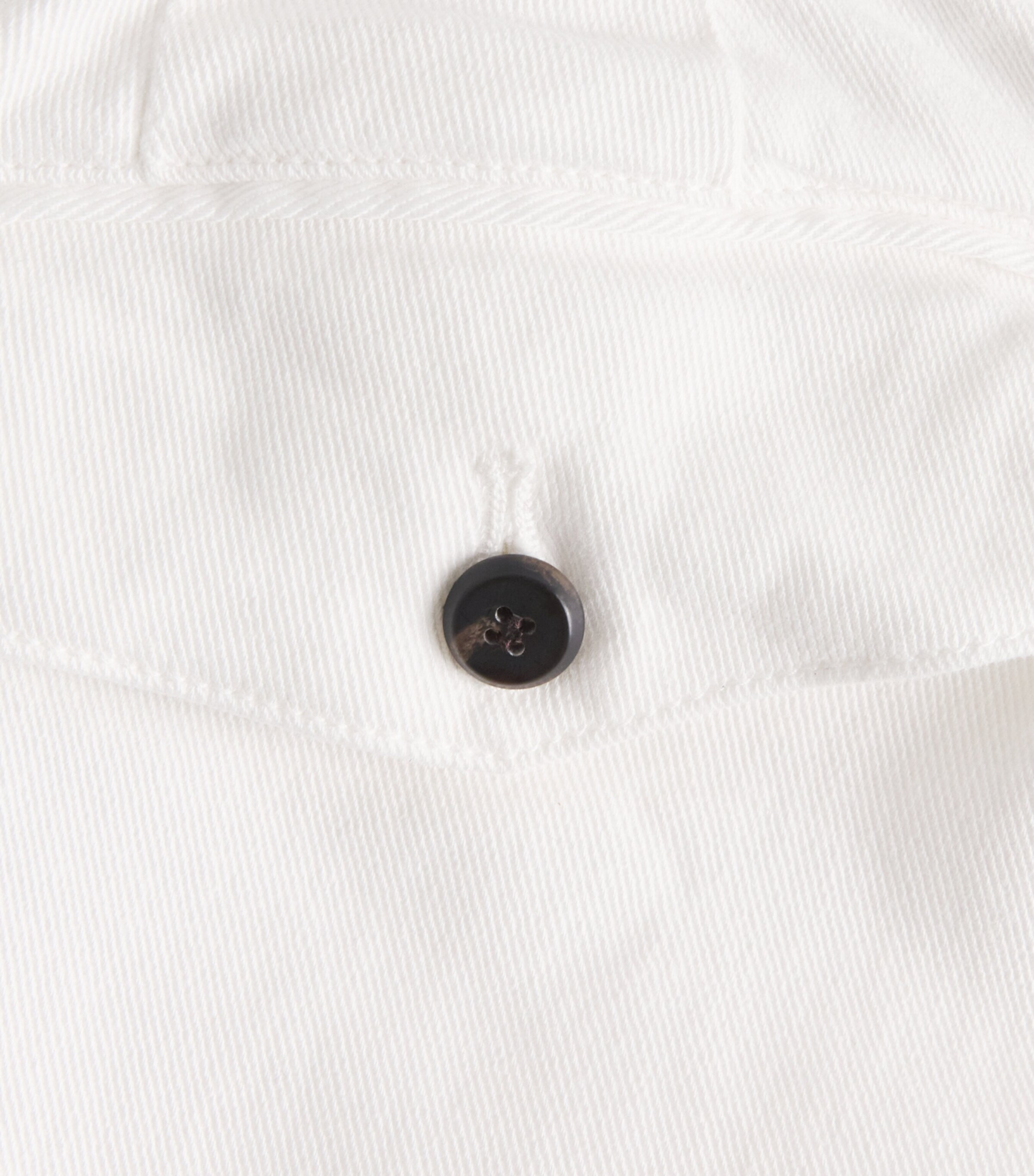 Eleventy Mens Stretch-Cotton Cargo Trousers Bianco Image 6