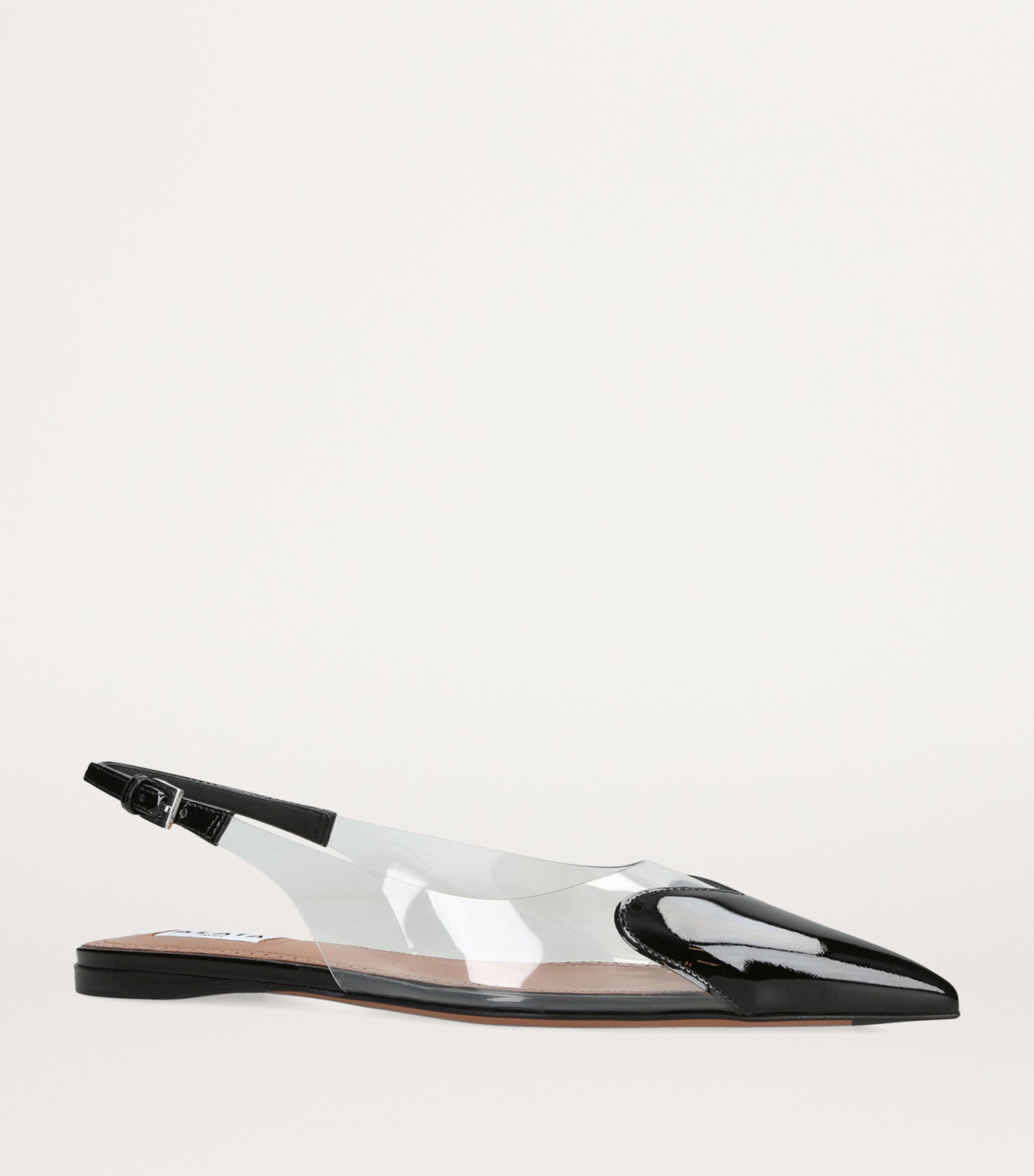 Alaïa Le Coeur Slingback Flats Black Image 3