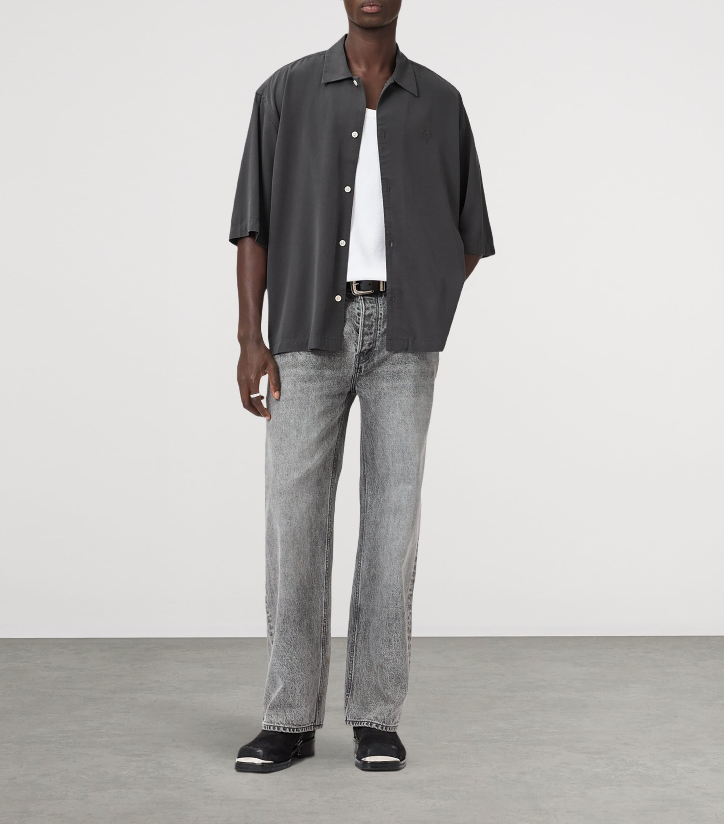 Short-Sleeve Rialto Shirt RAVEN GREY Image 2