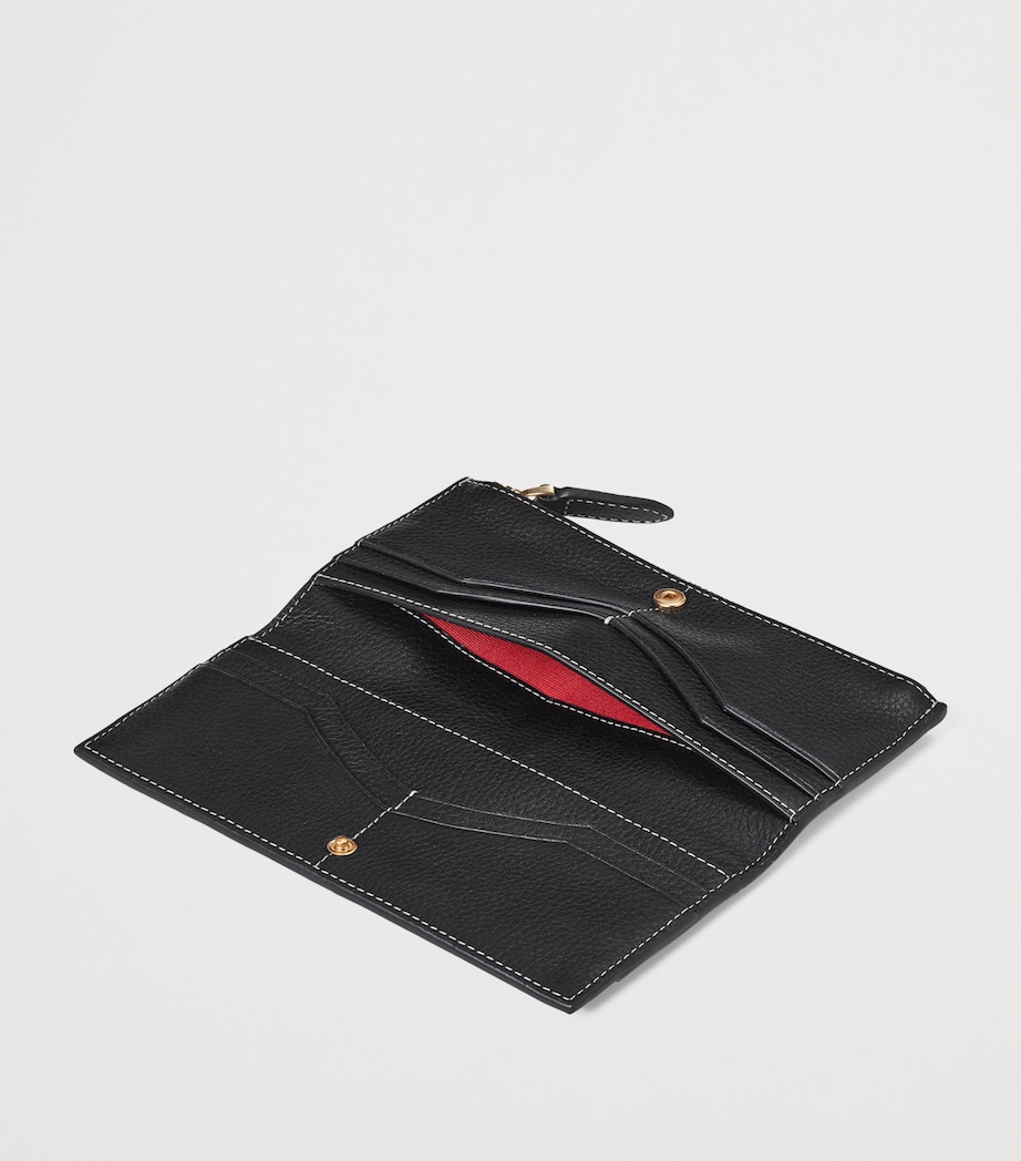 Large Leather Hudson Purse BLACK Image 5