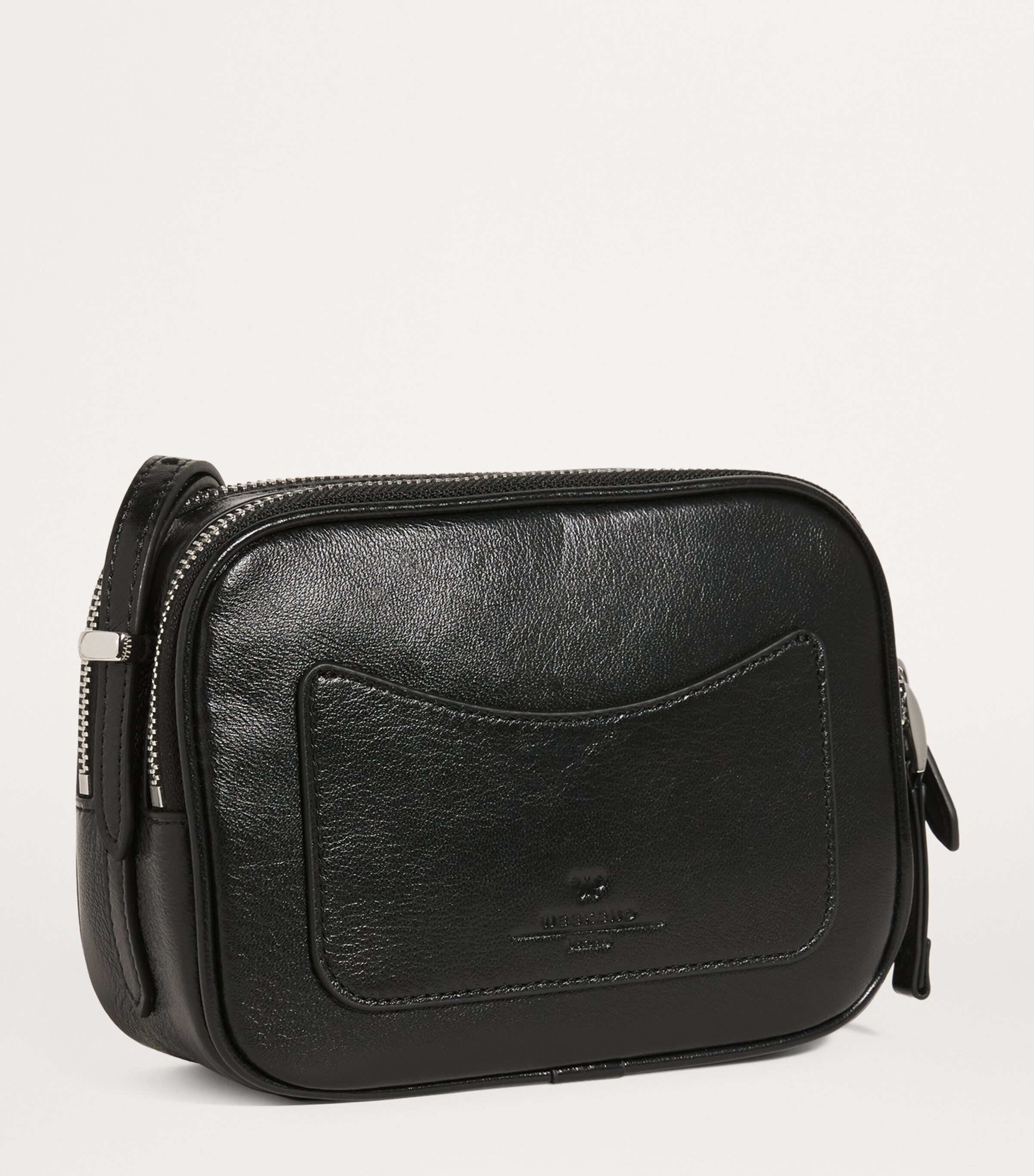 Weekend Max Mara Black Mini Nappa Leather Shoulder Bag