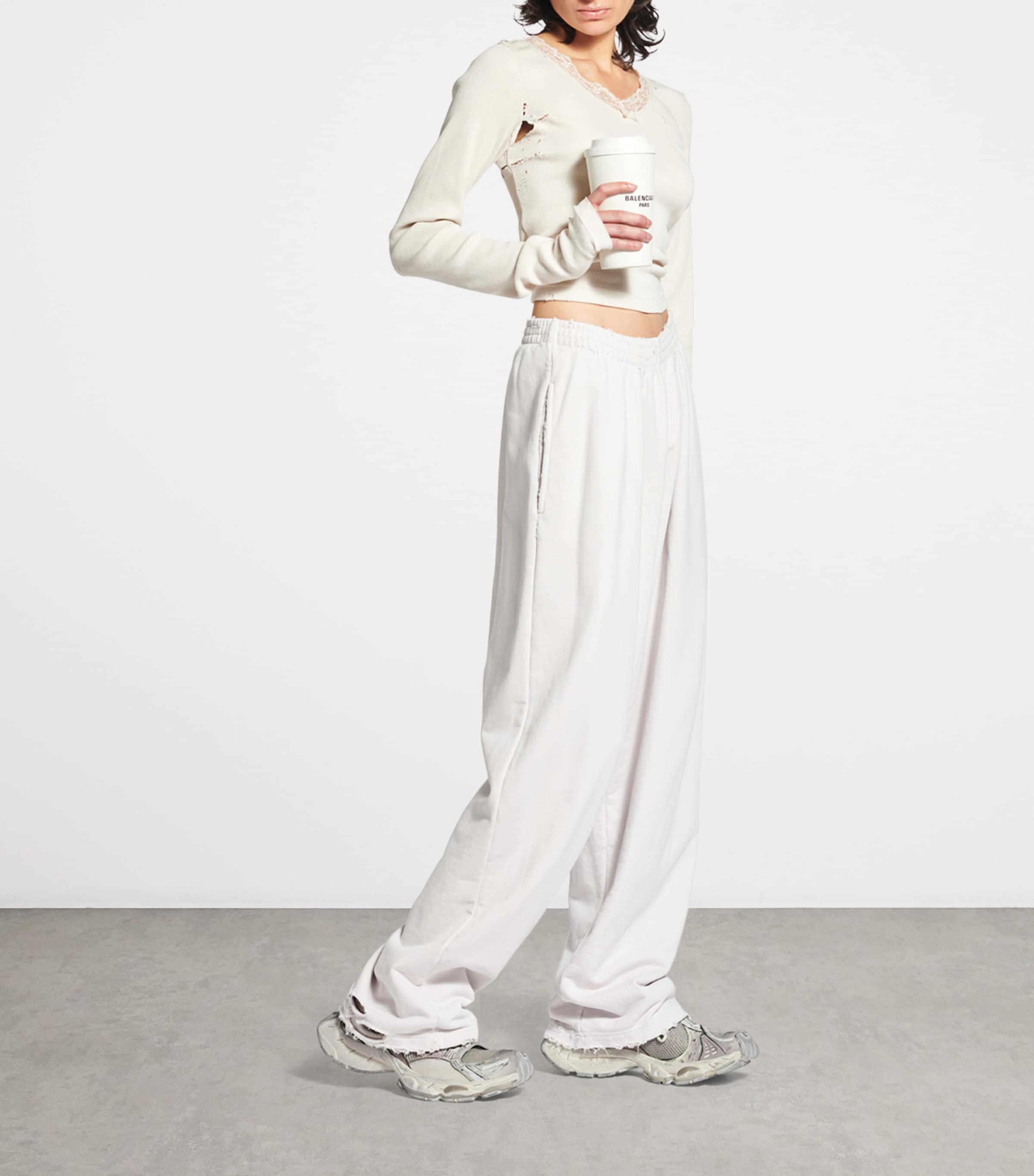 Mesh Stapler Sneakers 9191 Image 9