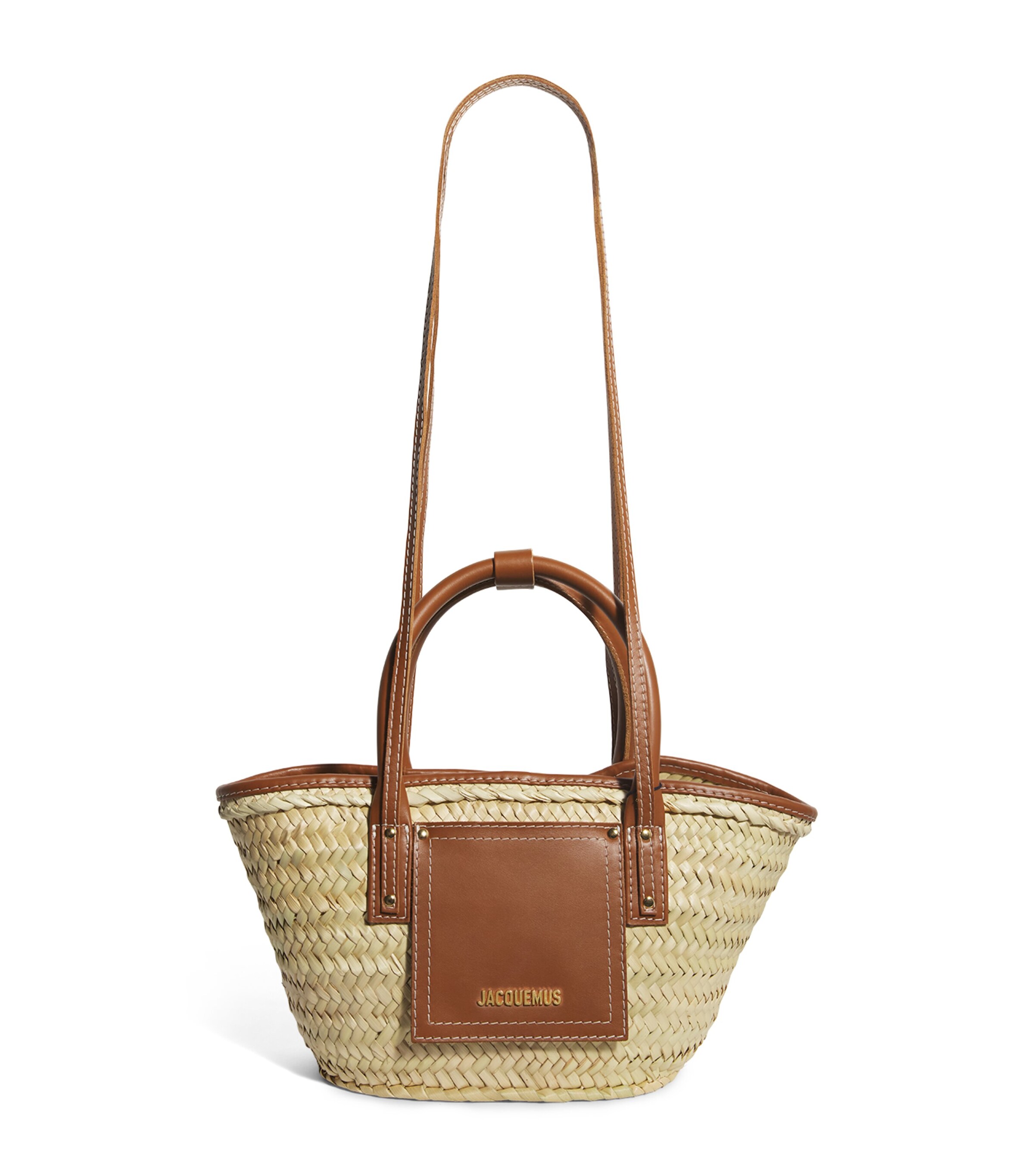 ★JACQUEMUS★ Le Petit Panier Soli Raffia Tote Bag Light Bro Jacquemus Le Petit Panier Soli Basket Bag | Harrods CA