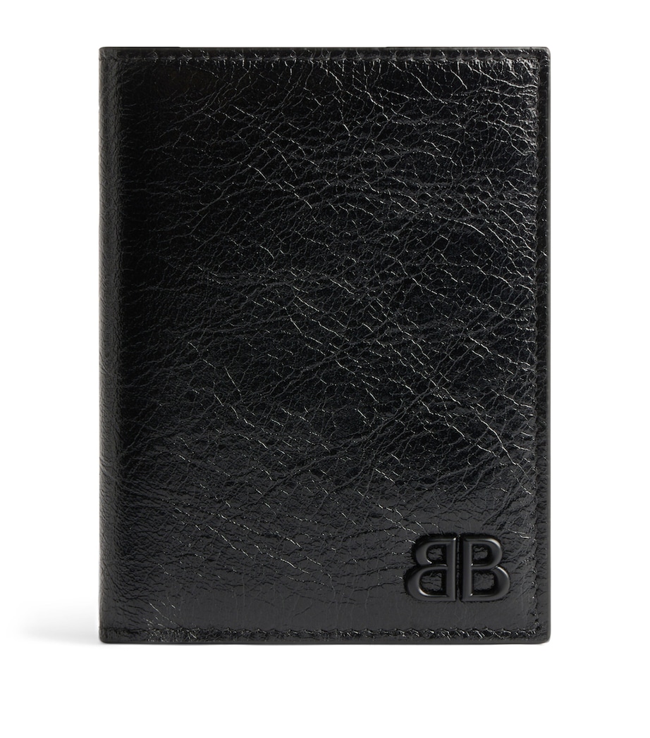 Balenciaga Leather Monaco Wallet Image 1