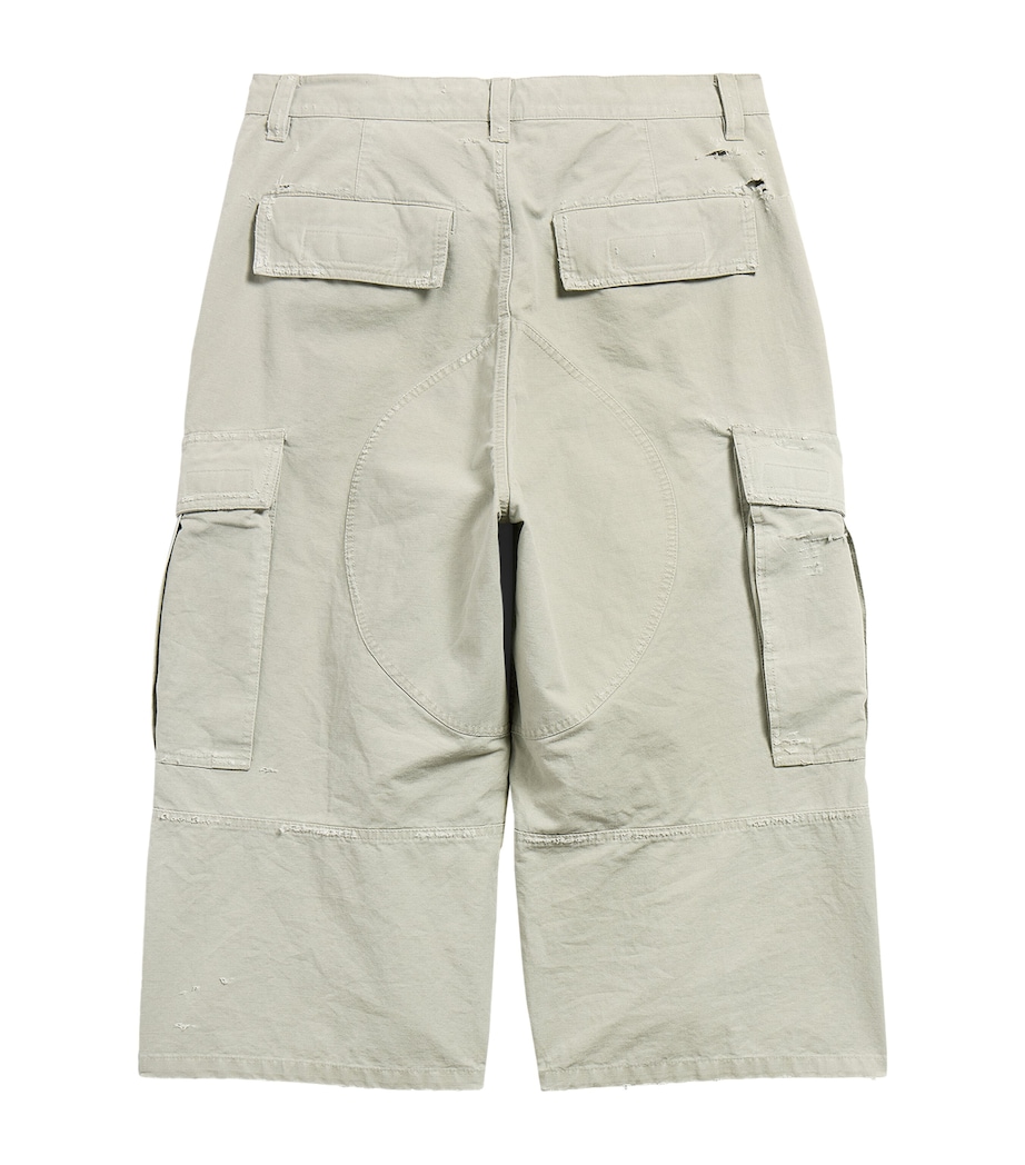 Distressed Cargo Shorts 2801 Image 5