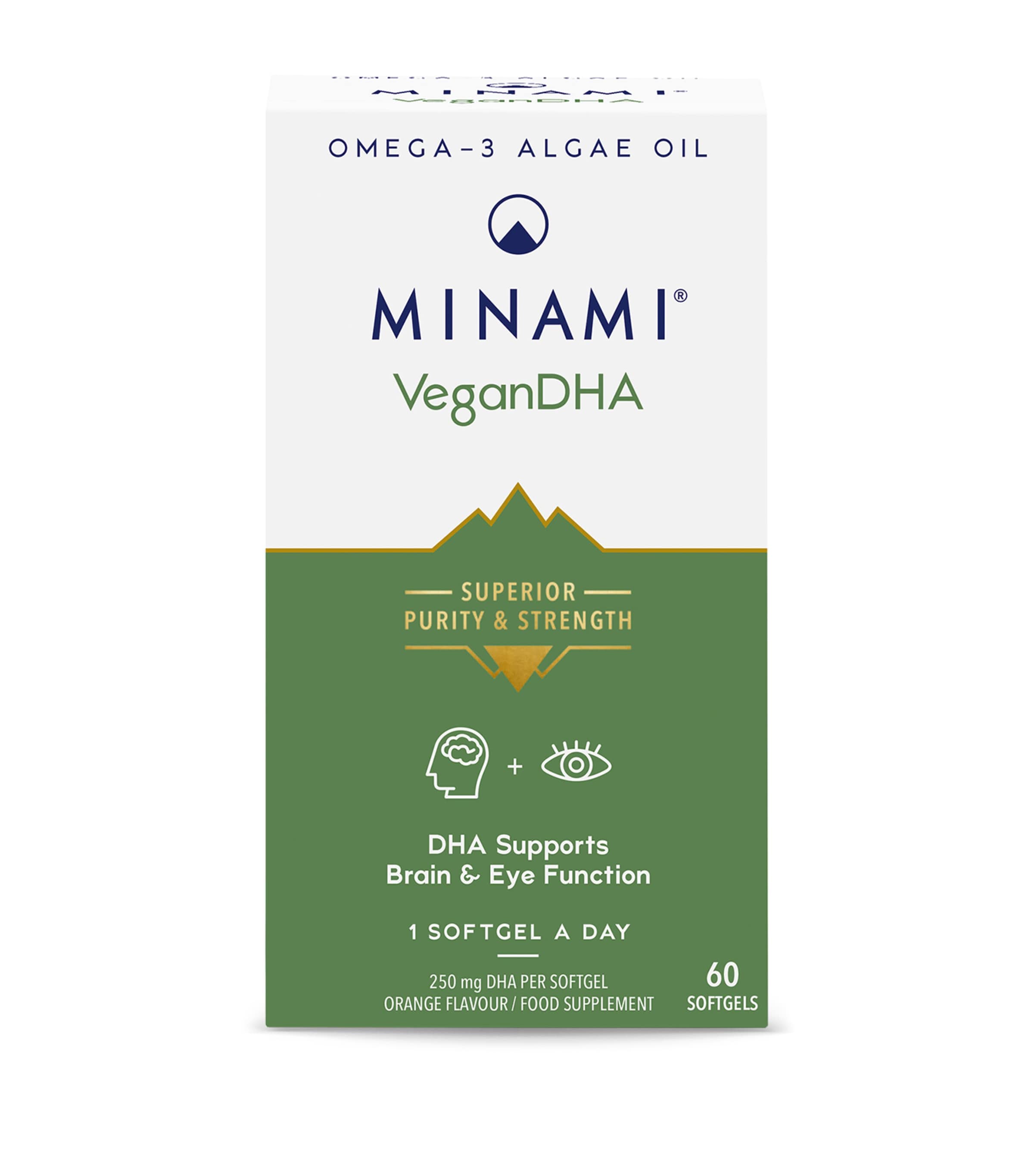 MINAMI VeganDHA (60 Capsules) NO COLOUR Image 1