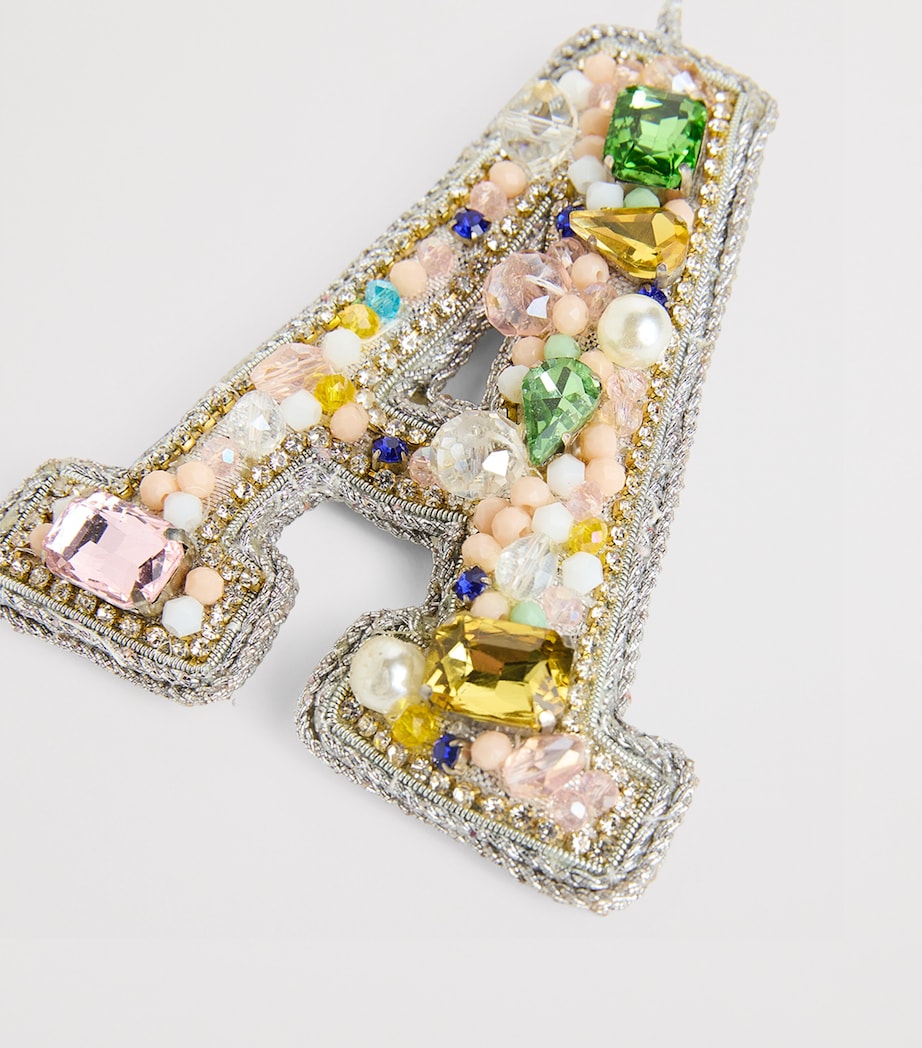 Embellished A Tree Decoration MULTI, SILVER Image 2