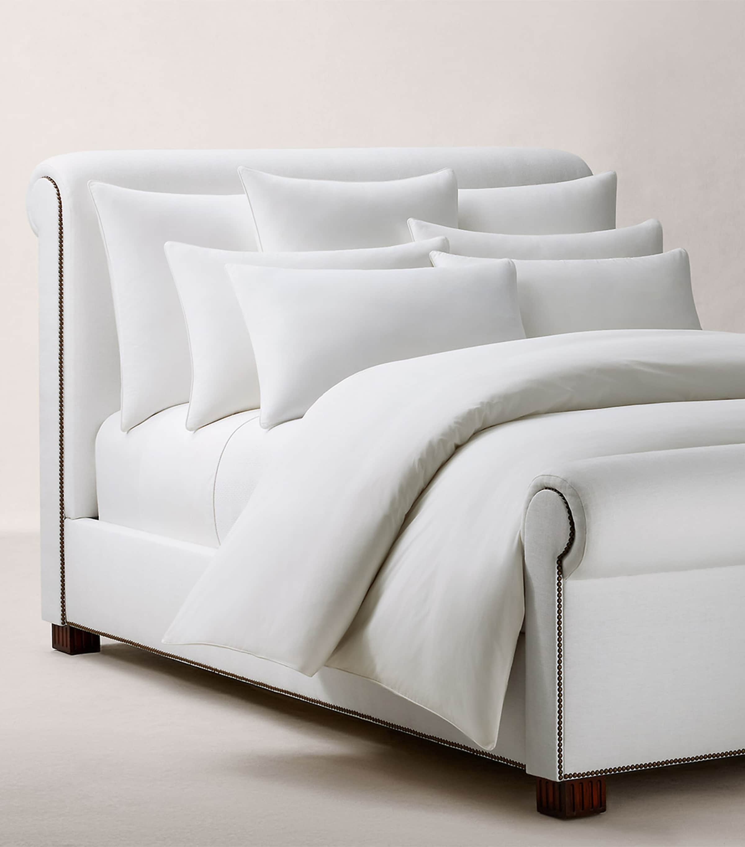 Cotton Double Fitted Sheet WHITE Image 4