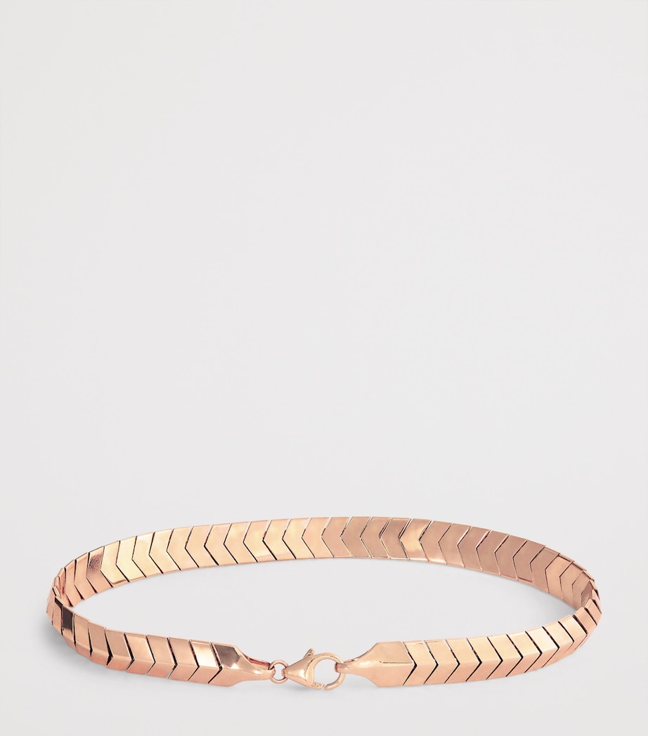Rose Gold Fishtail Bracelet ROSE GOLD Image 3