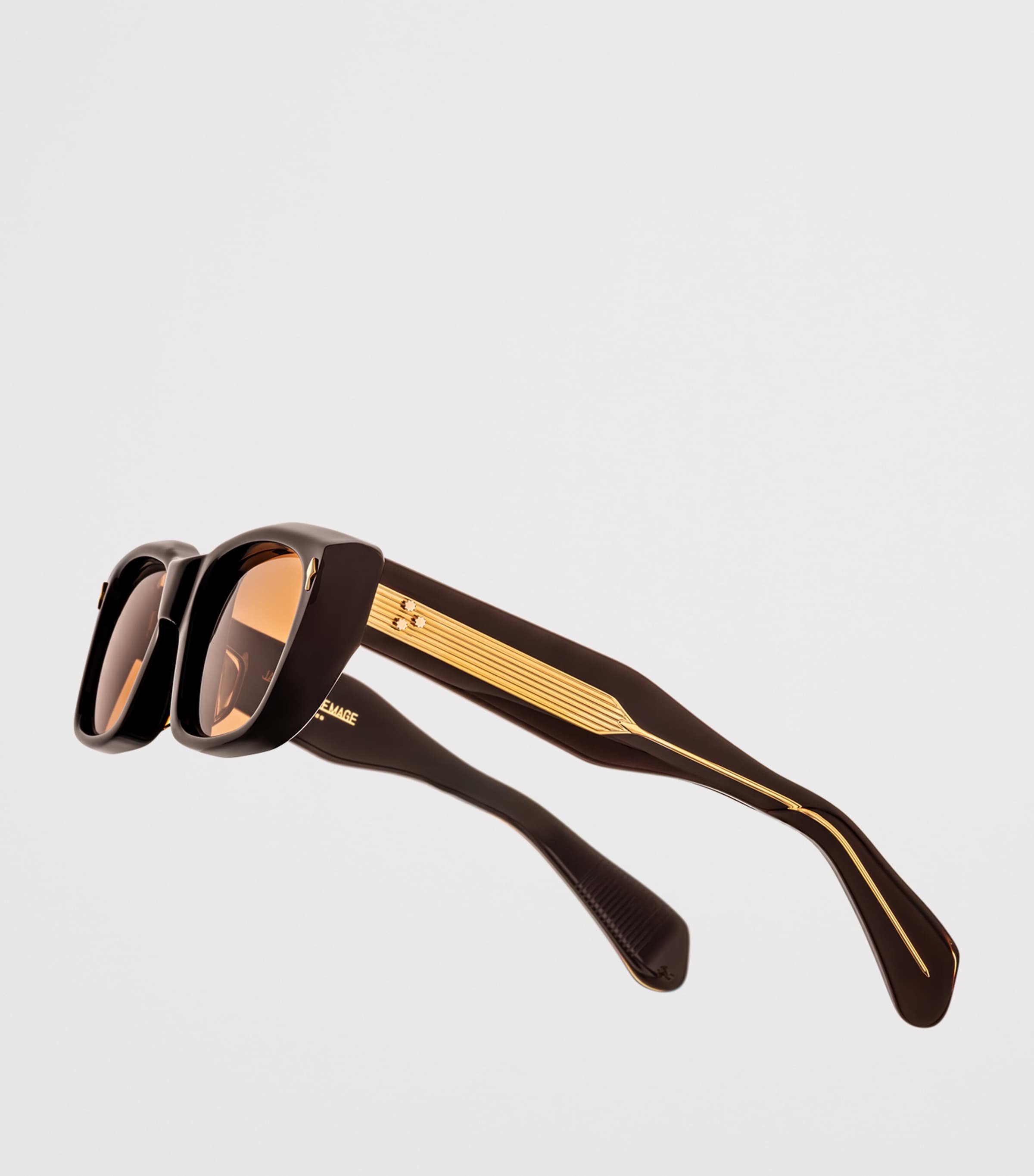 Jacques Marie Mage Silver Acetate Corniche Sunglasses | Harrods US