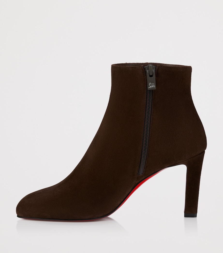 Christian Louboutin Womens Fannylove Booty 85 Suede Boots Image 4