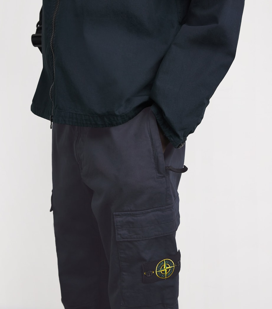 Cotton-Blend Cargo Trousers V0020 Image 6
