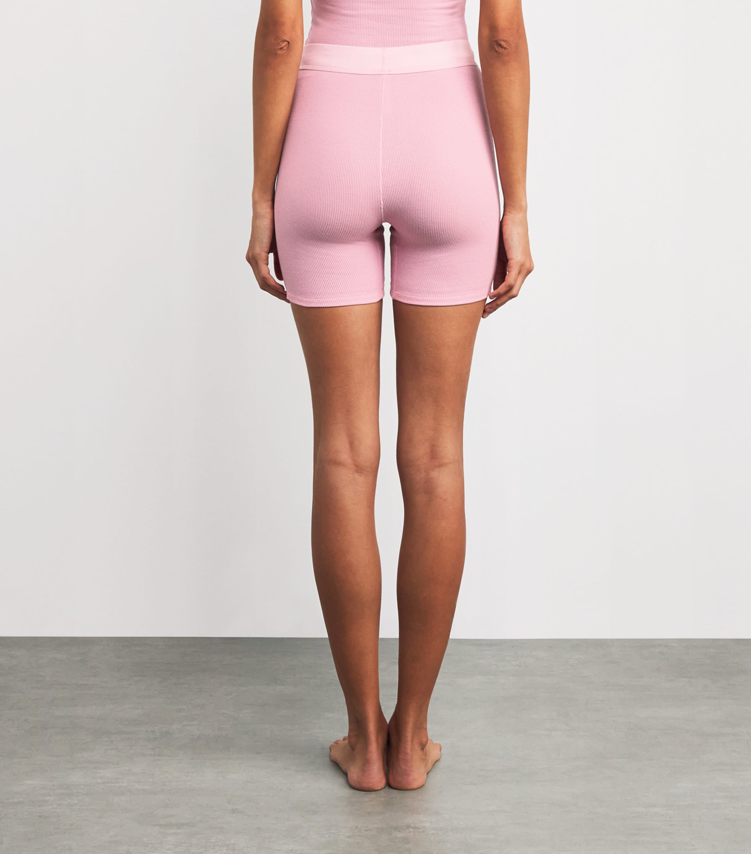 Stretch-Cotton Ribbed Boxer Shorts (Pack of 3) HALITE MULTI Image 4