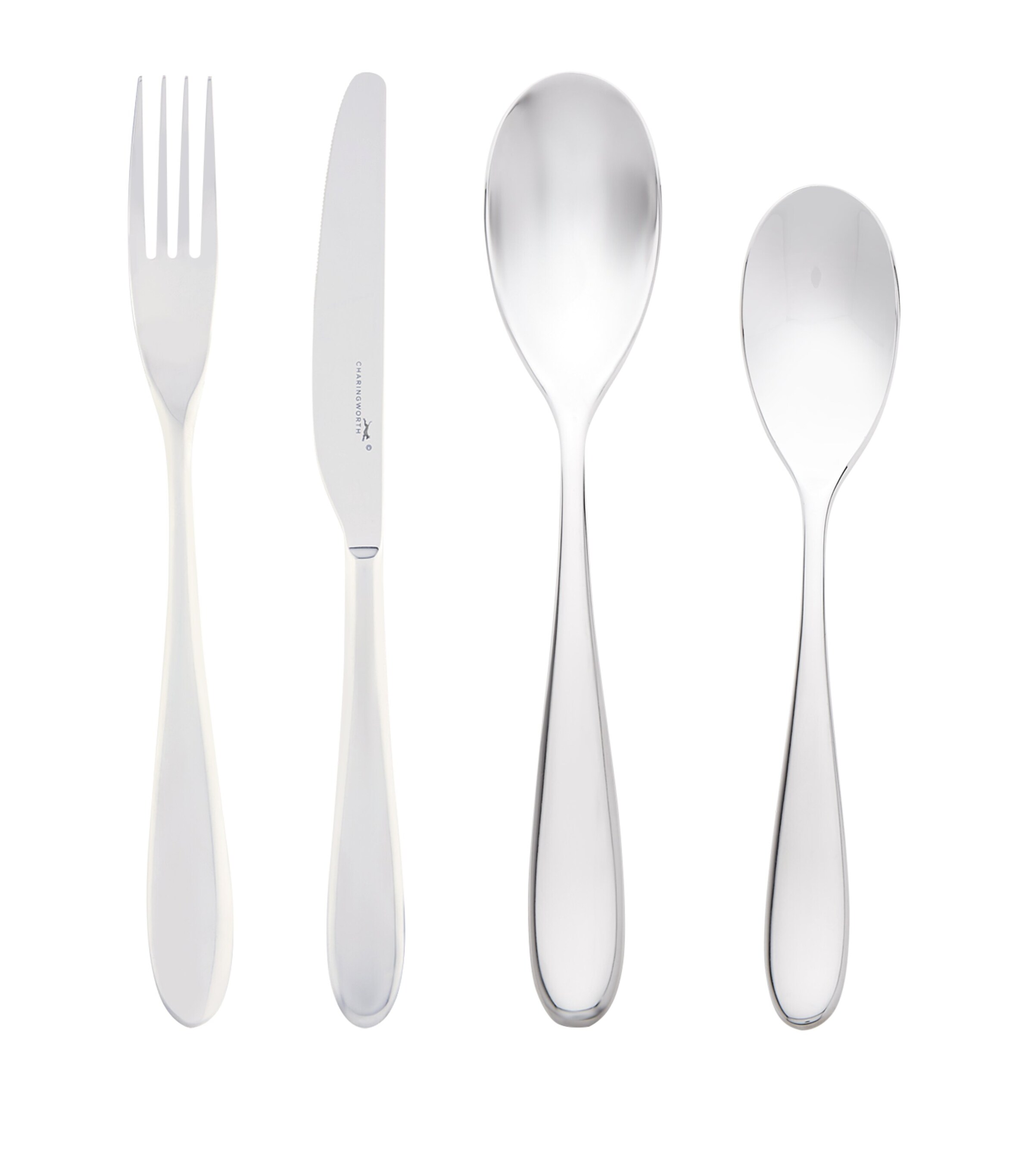 Santol Stainless Steel 24-Piece Cutlery Set SILVER Image 6