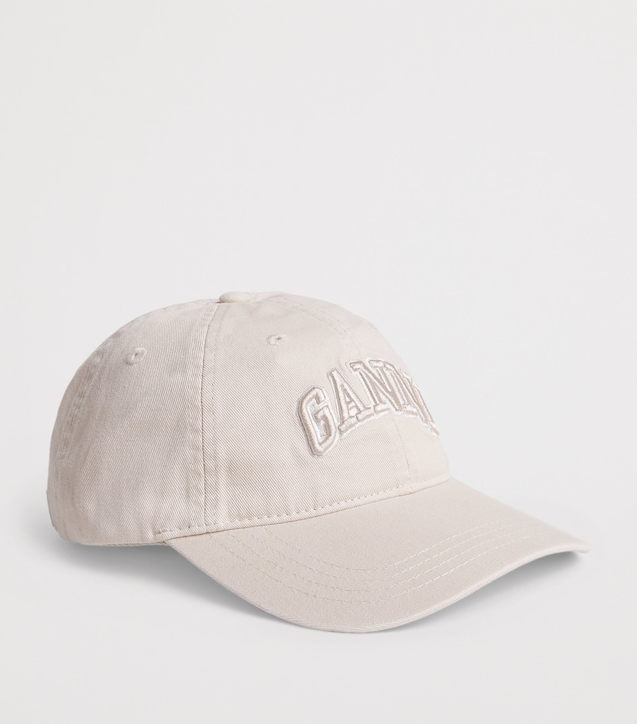 Organic Canvas Baseball Cap 135 EGRET Image 2