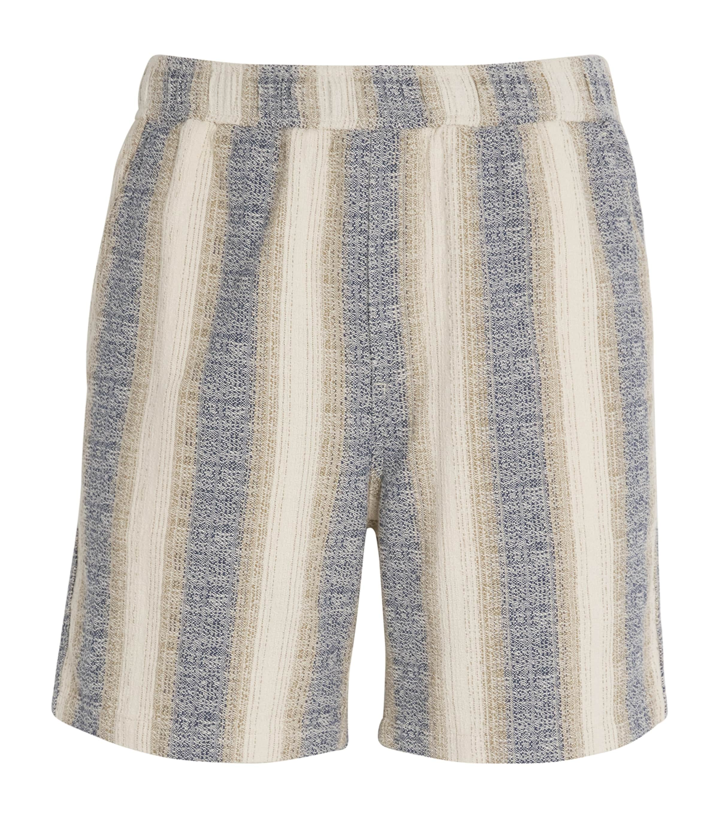 Shop Samsoe & Samsoe Striped Sajabari Shorts