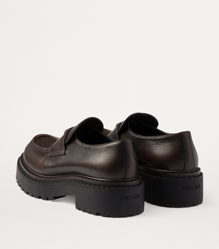 Prada Patent Leather Loafers Image 4