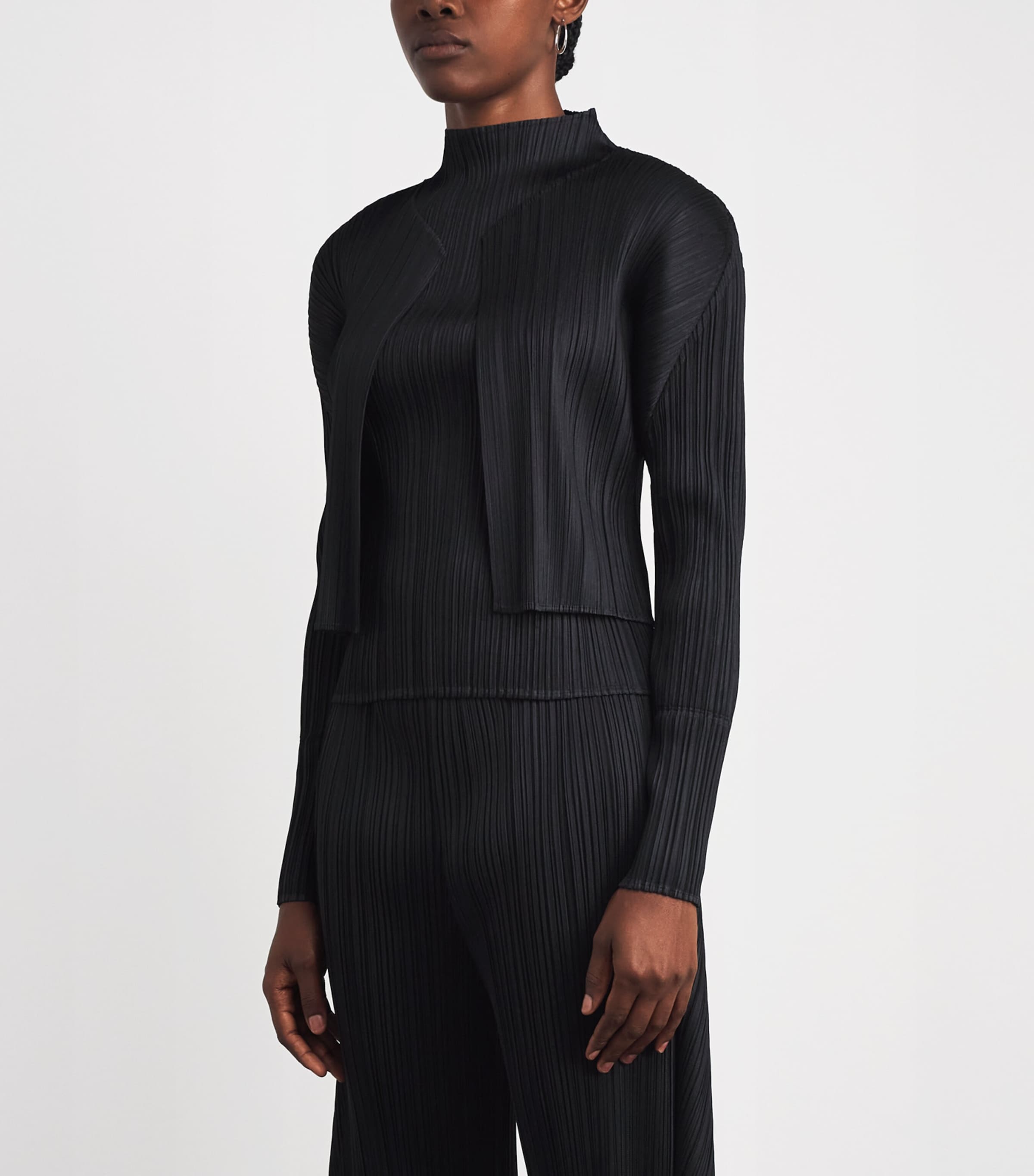 Pleats Please Issey Miyake Black Monthly Colors September Pleated