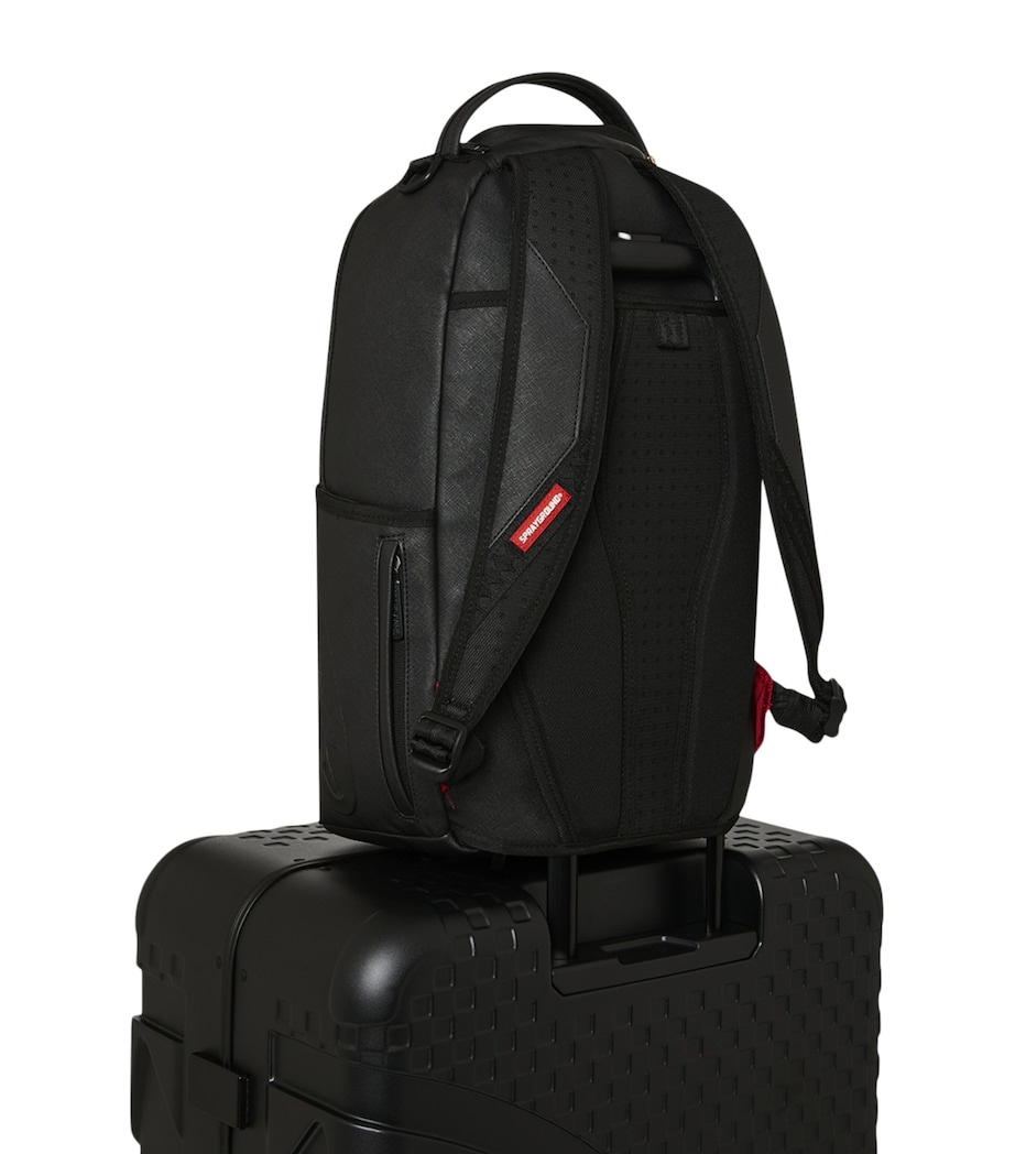 Sprayground The Sharkitecture Check-In Suitcase (75cm) Black Image 6