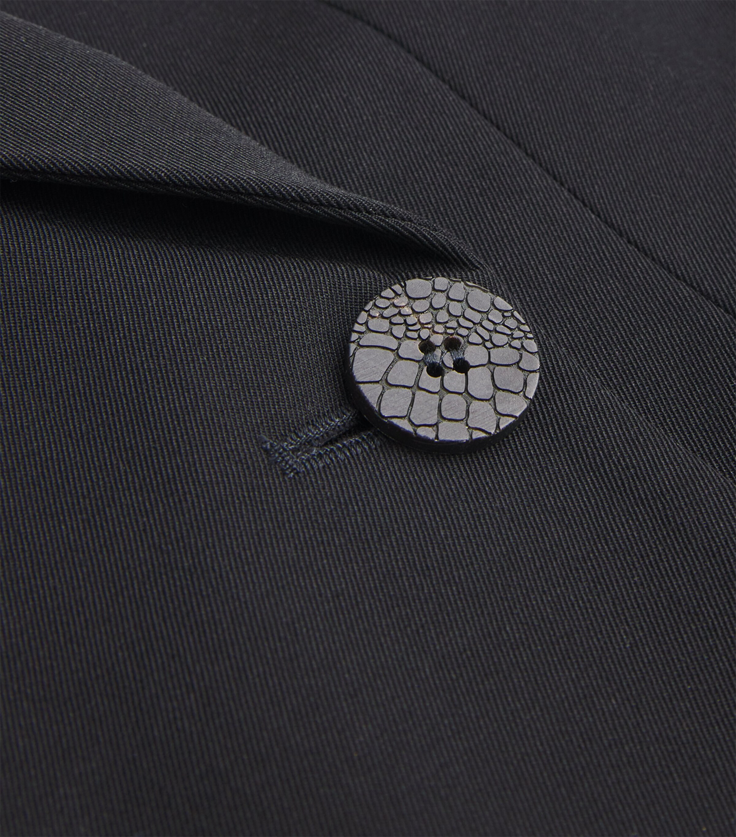 Wool Norma Double-Breasted Blazer 990 BLACK Image 5