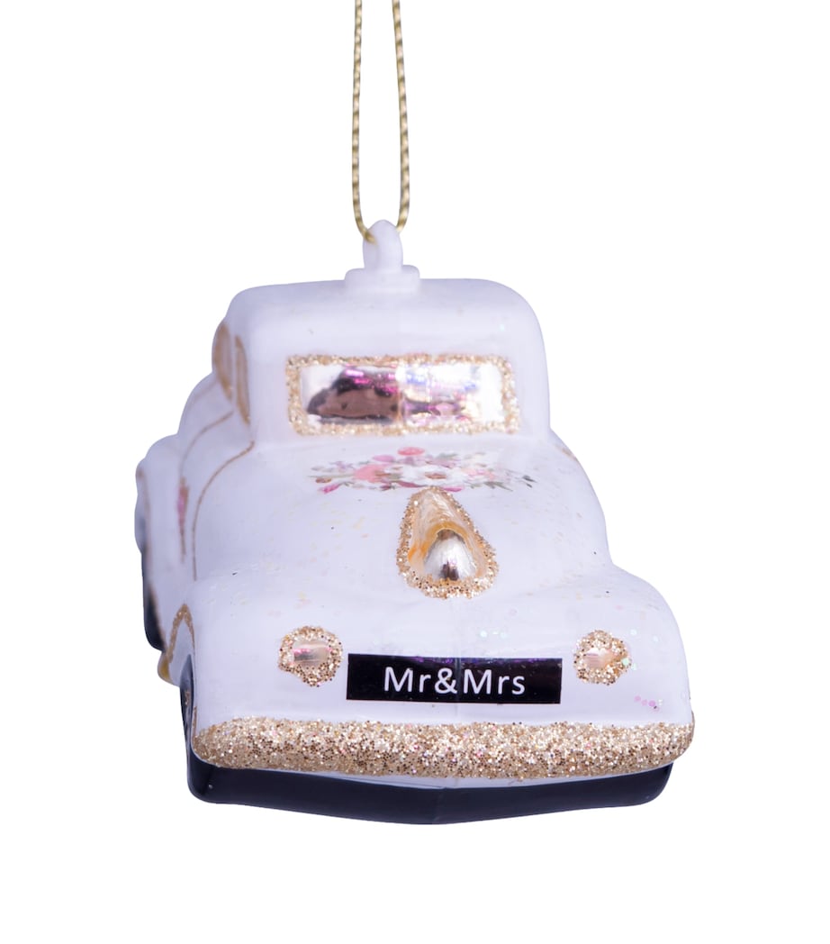 Harrods Wedding Car Tree Decoration White Image 3