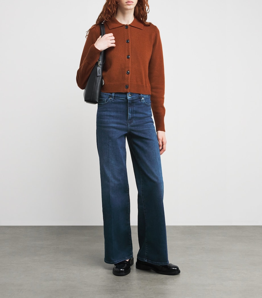 Le Slim Palazzo Wide-Leg Jeans KEEPSAKE Image 2