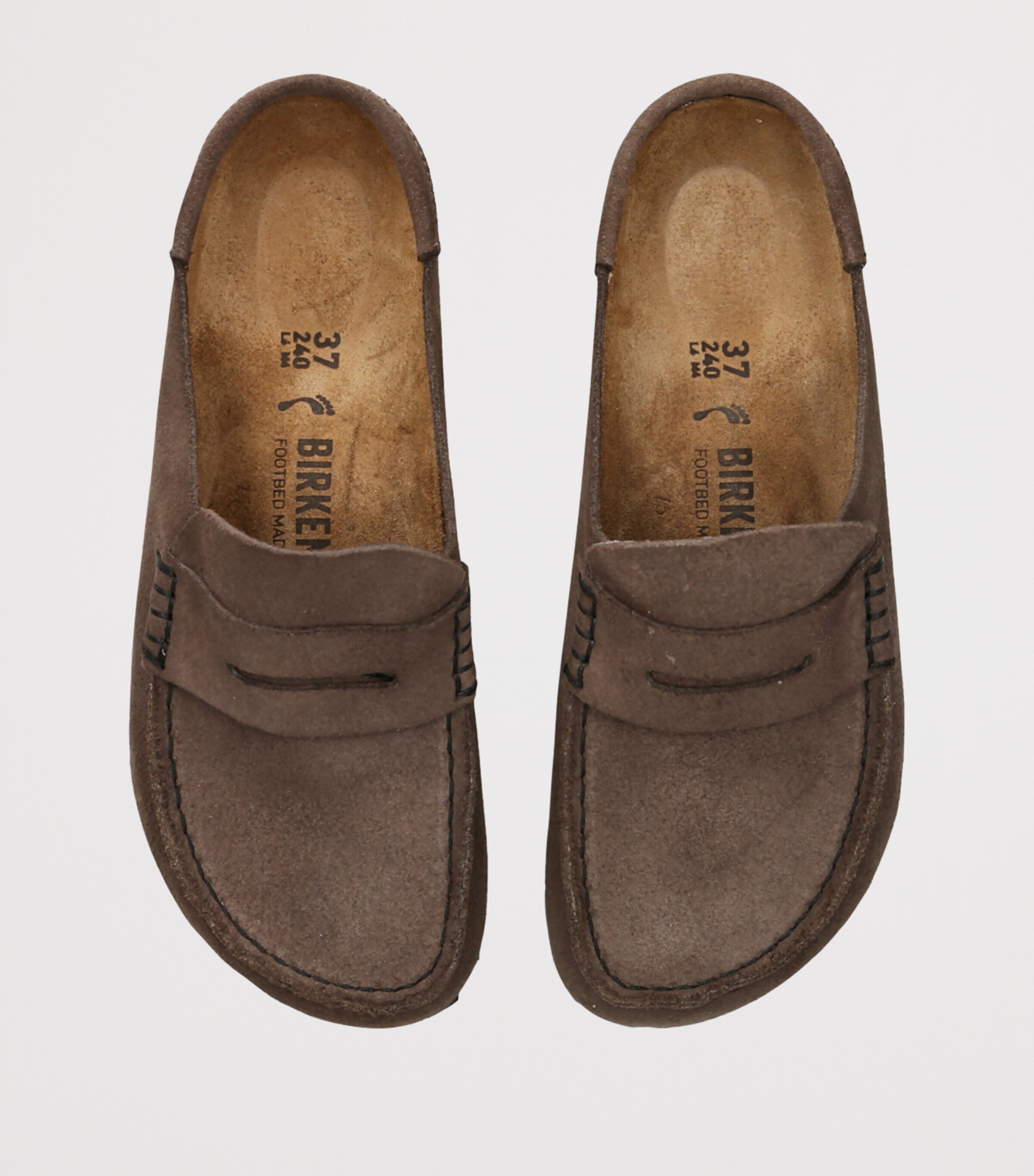 Birkenstock Brown Suede Naples Wrapped Slip-On Shoes | Harrods CA