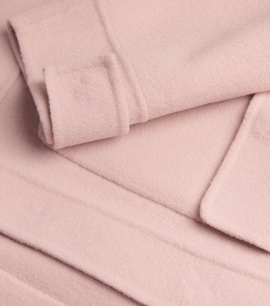 Wool-Blend Hooded Jacket POWDER Image 5