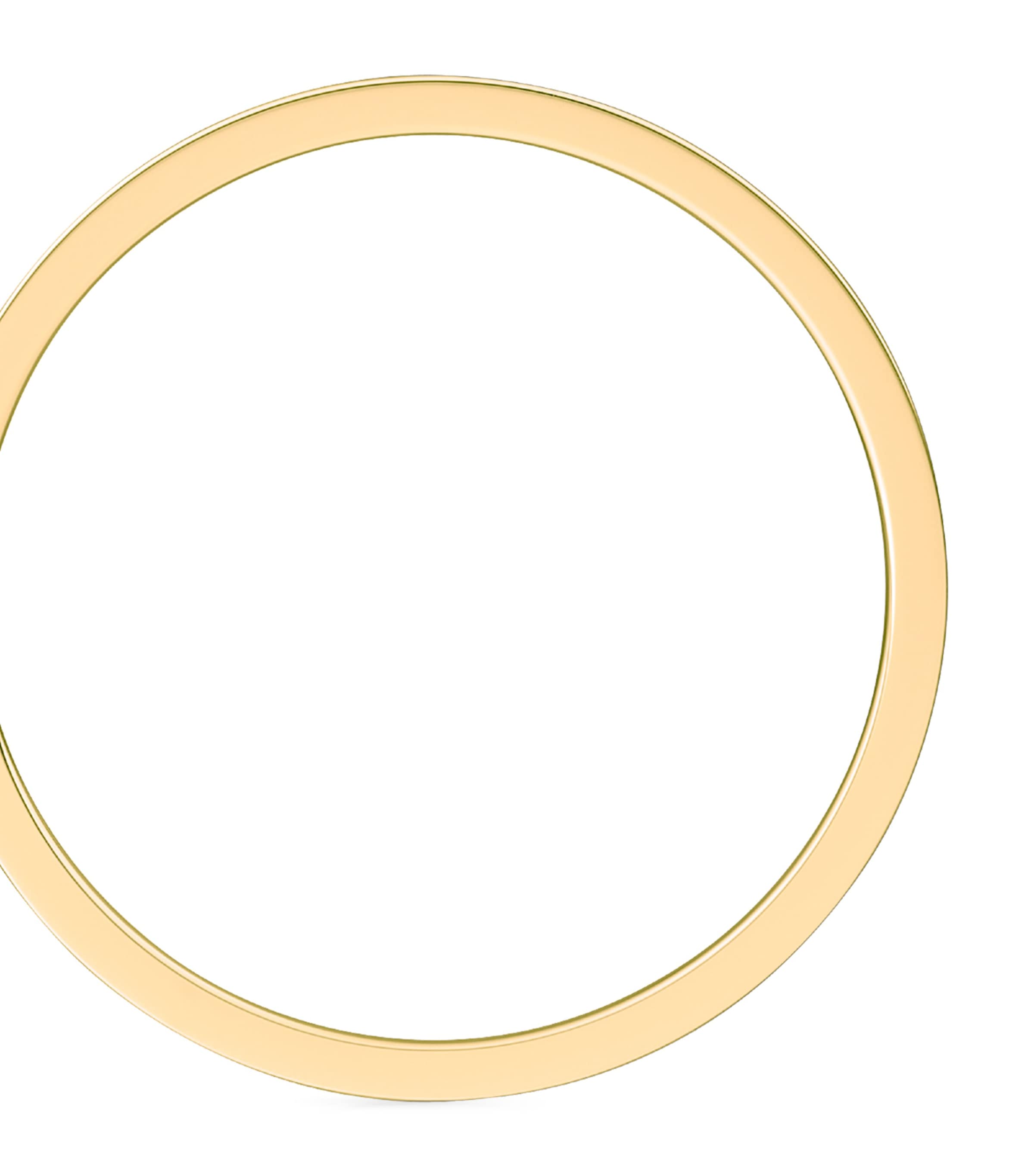 Yellow Gold LOVE Wedding Band NO COLOUR Image 8