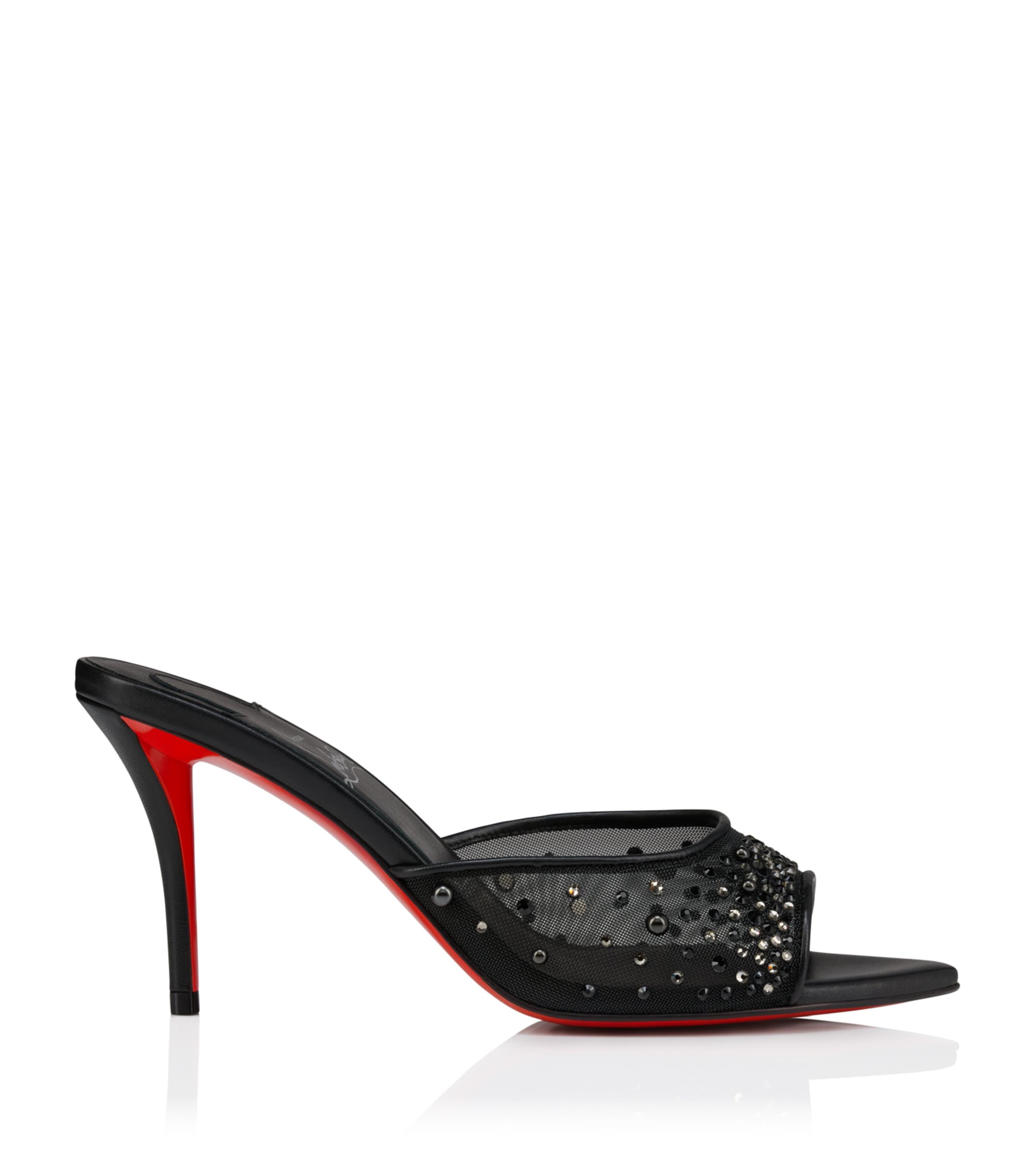 Christian Louboutin Miss Z Embellished Mules 80 Image 1