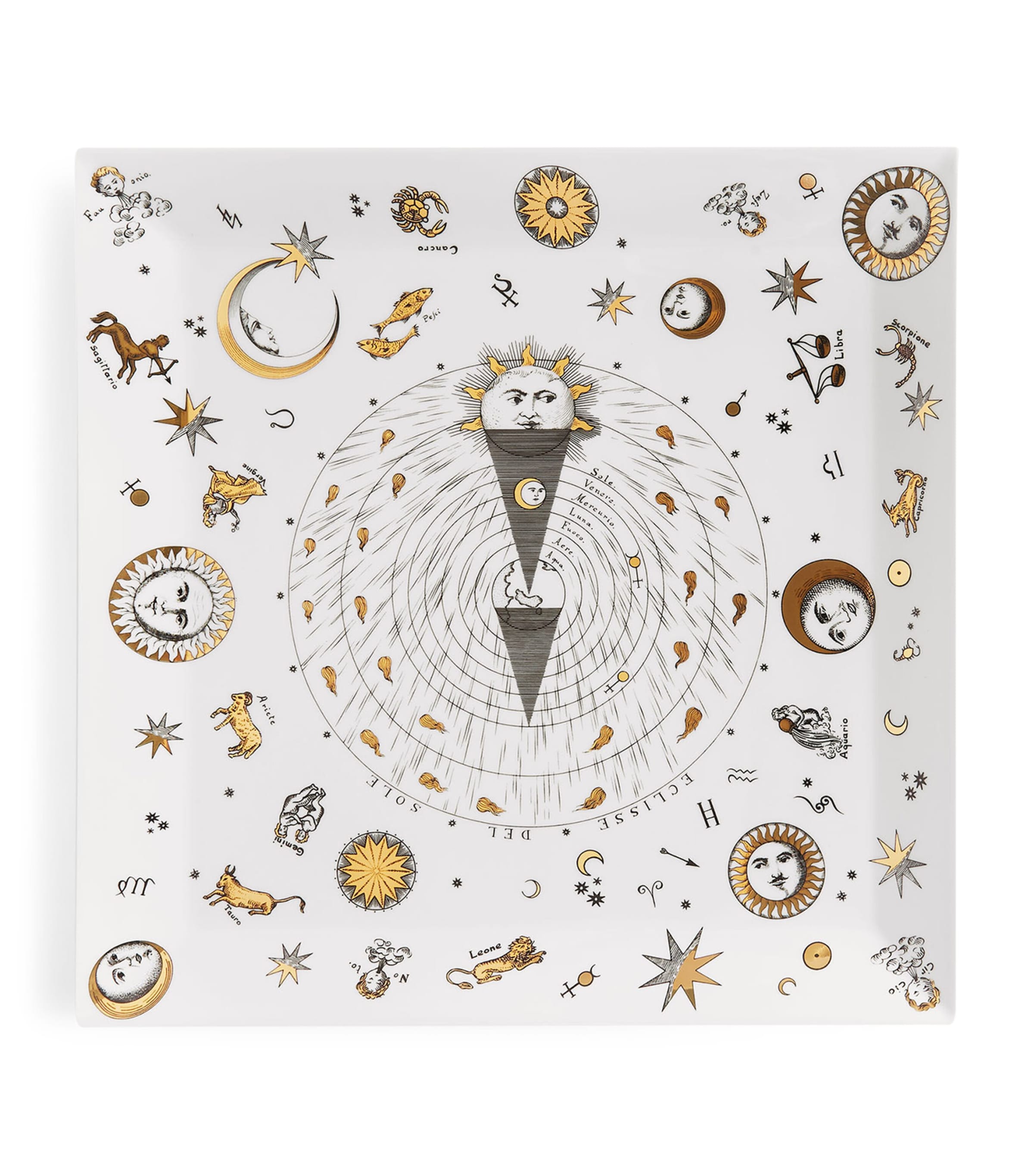 FORNASETTI ASTRONOMICI SQUARE TRAY 