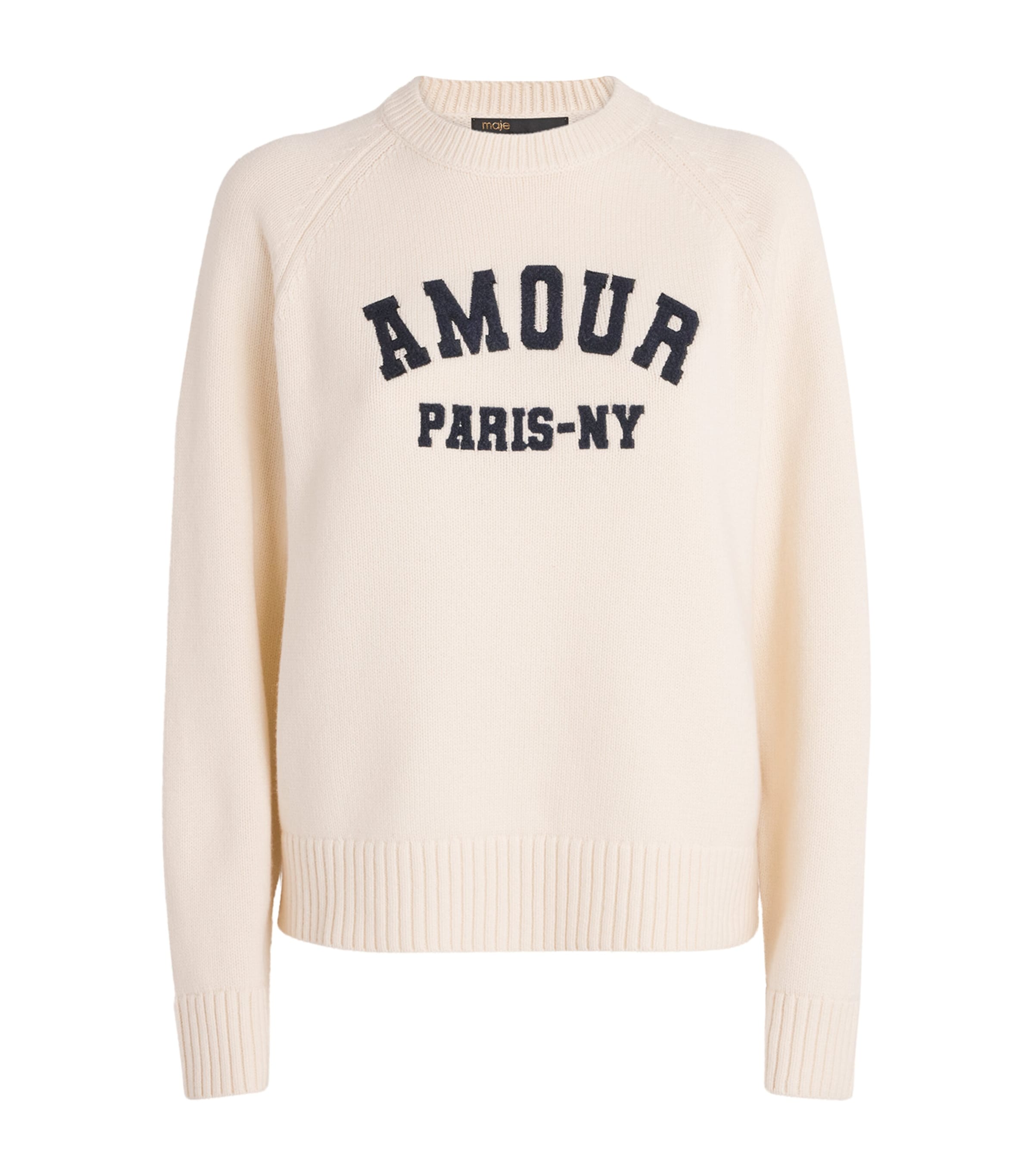Wool-Blend Amour Sweater ECRU Image 1