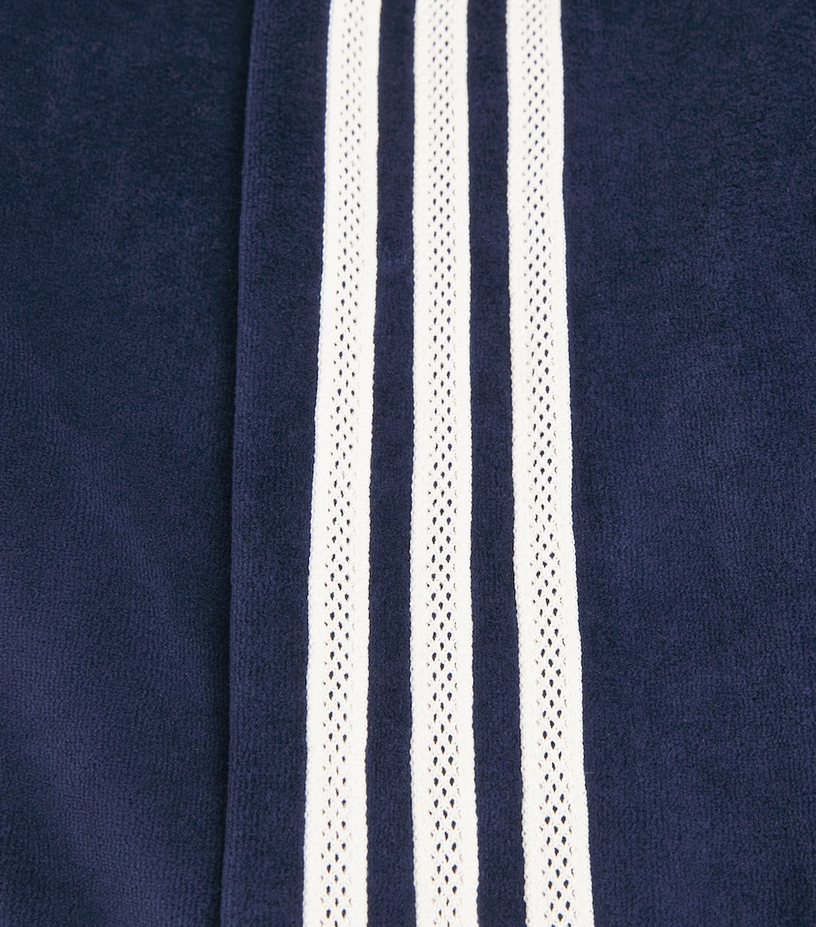 x Wales Bonner Velour Track Jacket BLUE Image 5