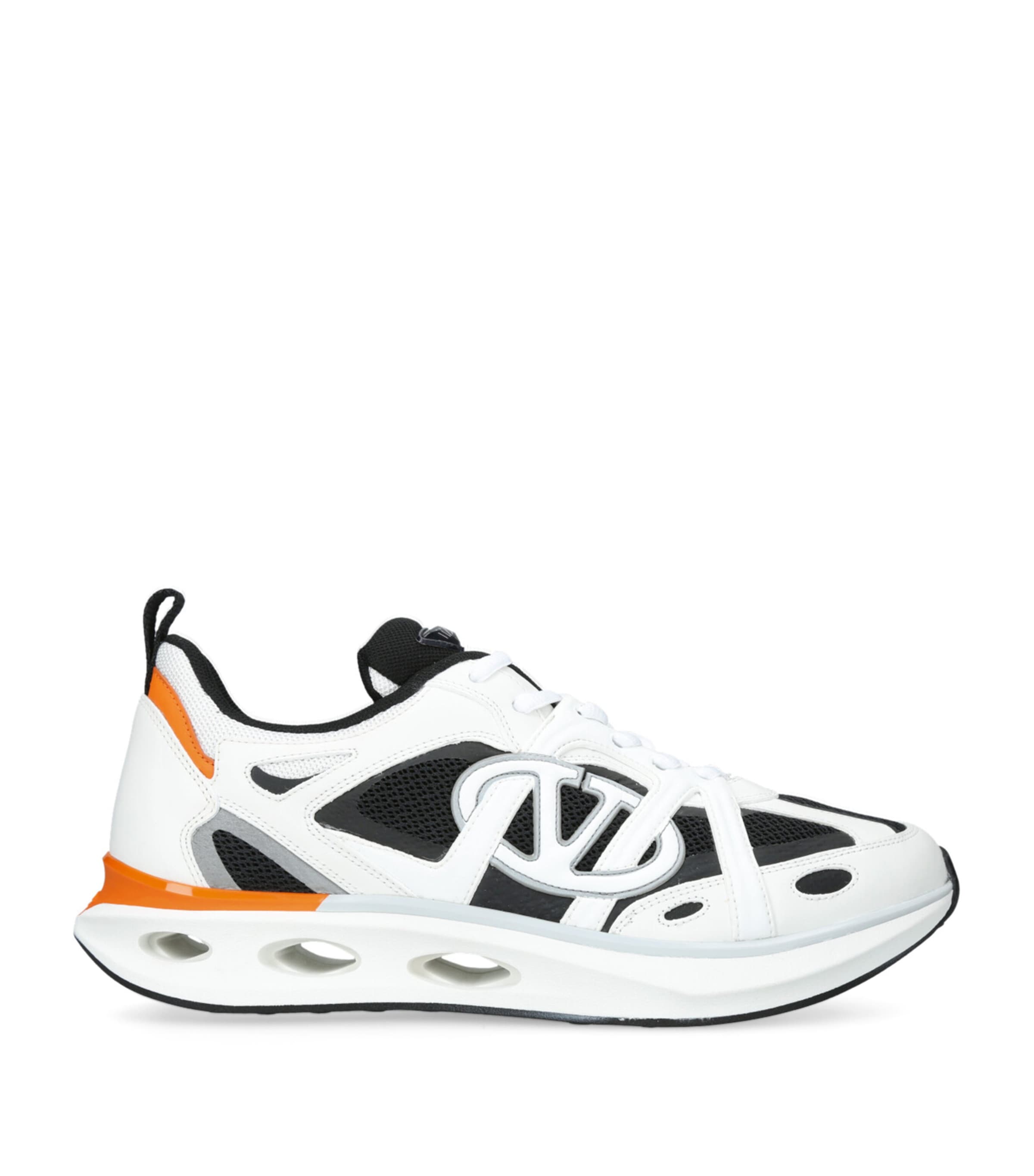 Shop Valentino Vlogo Easyjog Sneakers In White