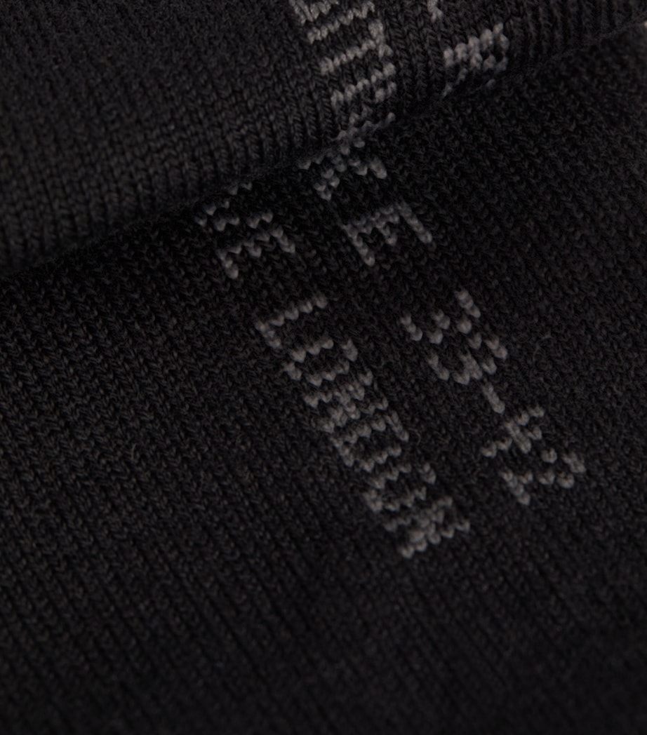 Sensitive London Knee-High Socks 3009 BLACK Image 2