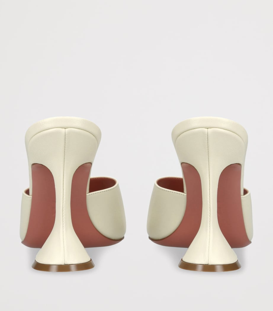 Leather Lupita Mules 95 BONE Image 2