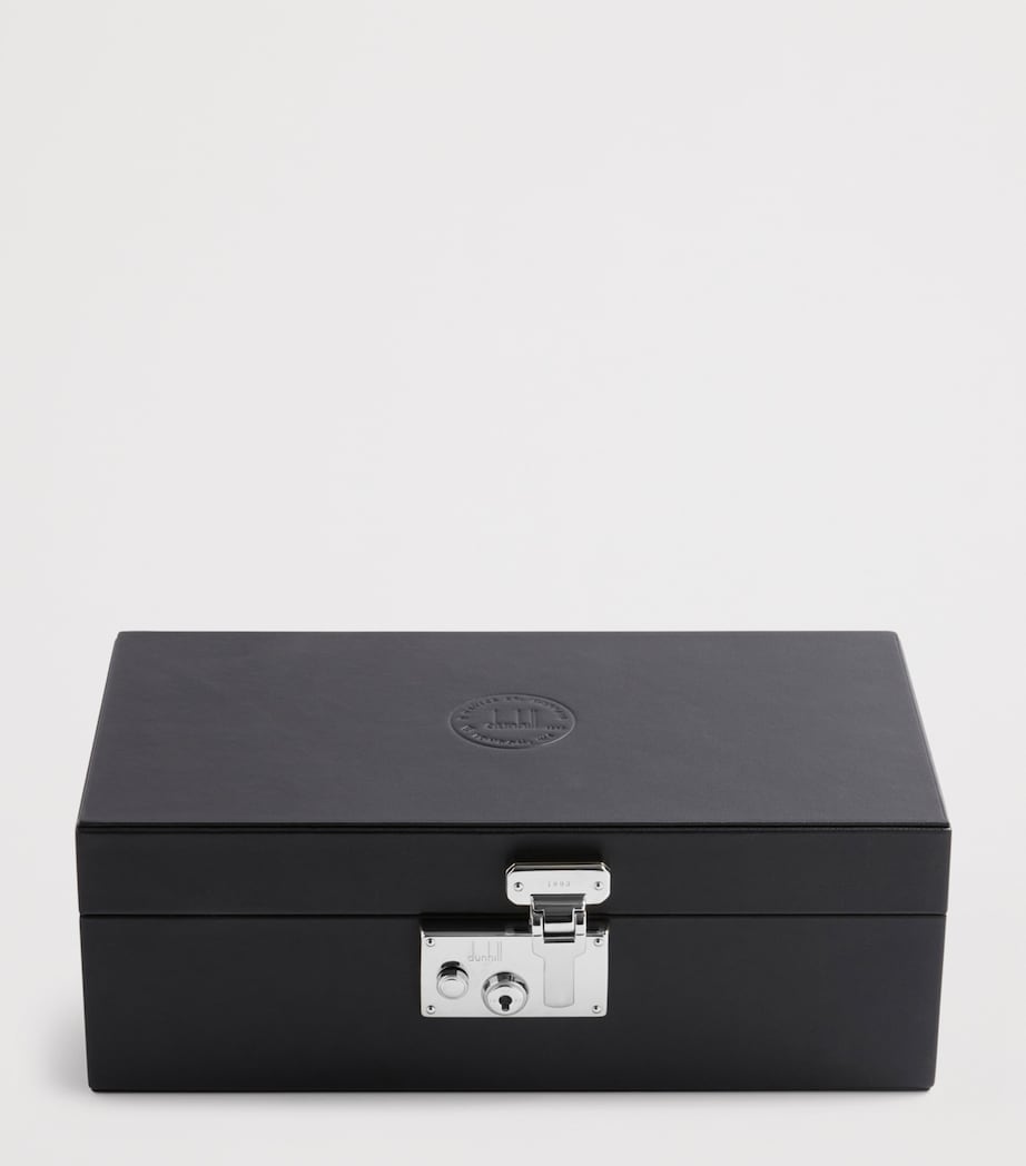 Leather 3-Piece Watch Box 001BLACK Image 2