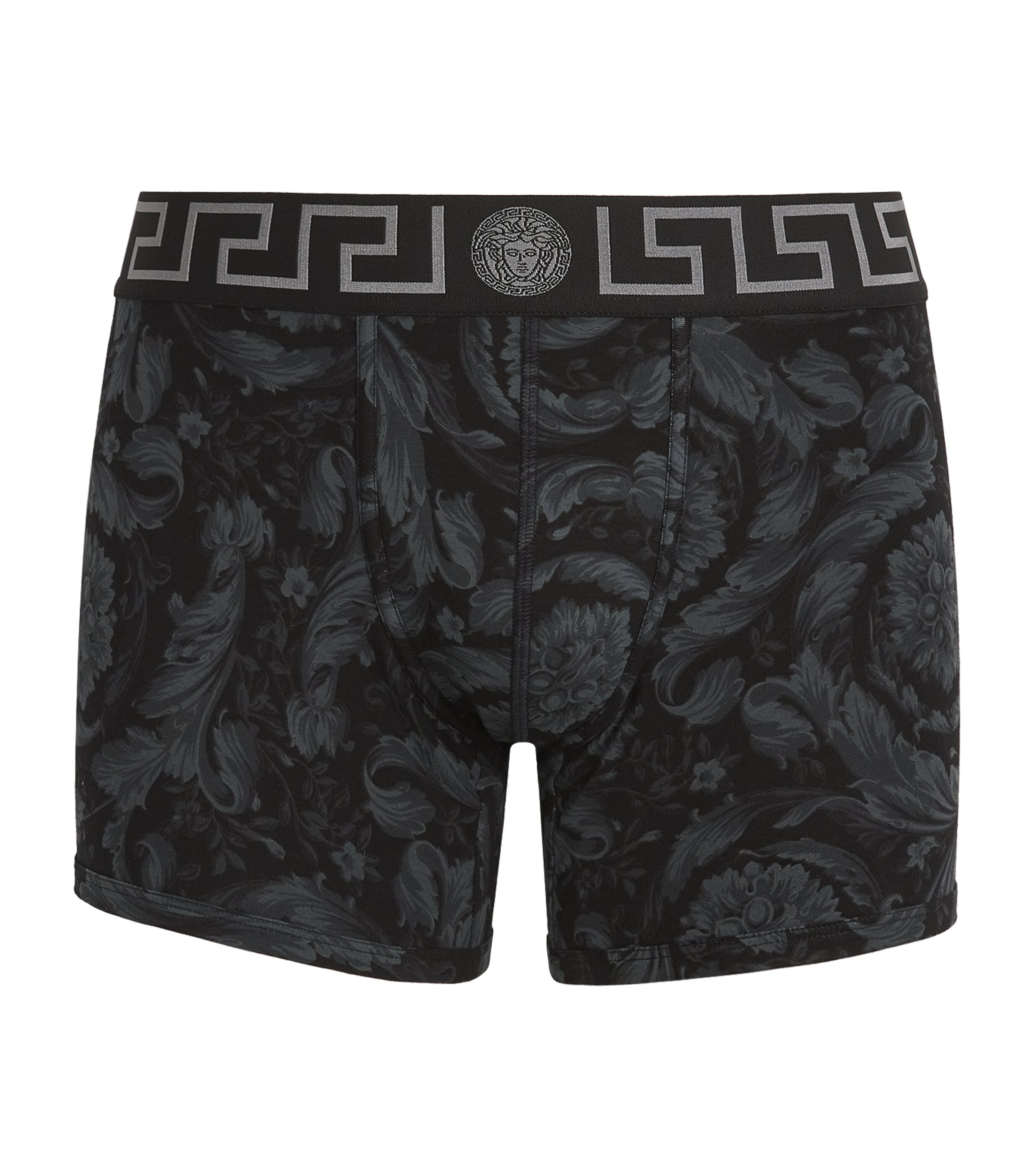 VERSACE COTTON BAROCCO TRUNKS 