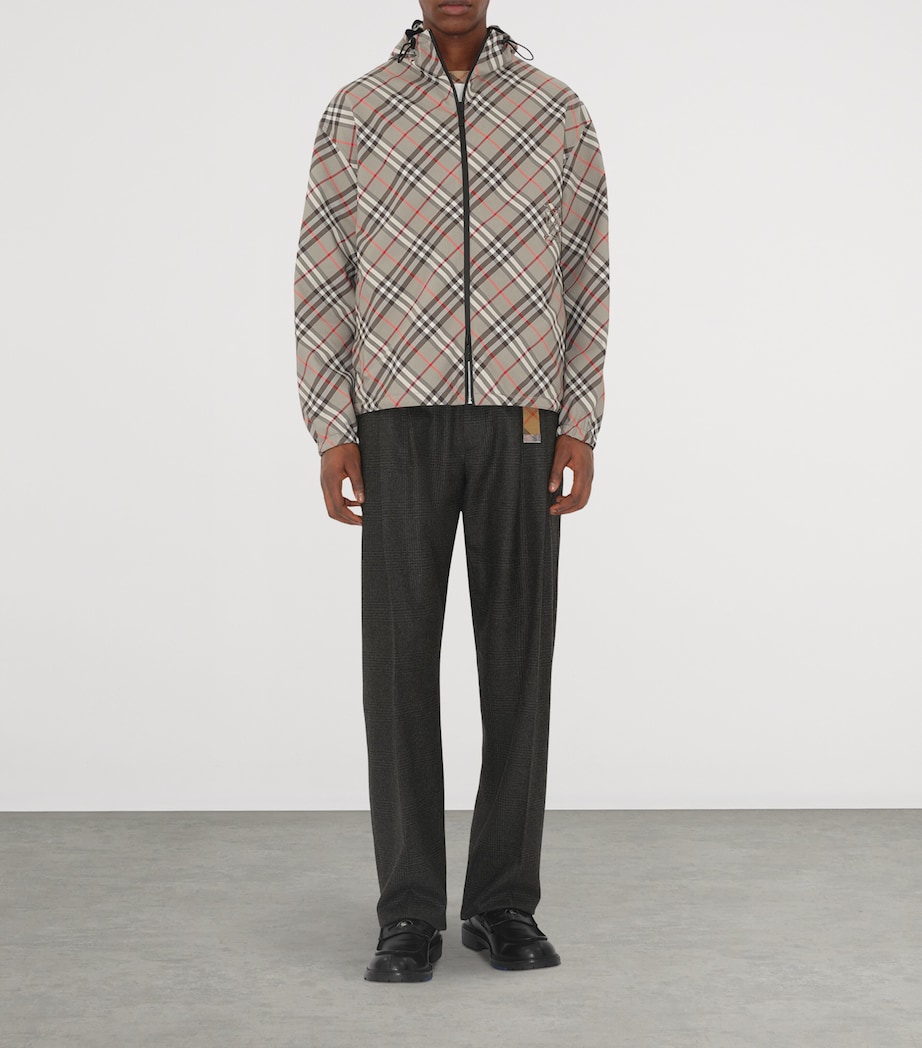 Reversible Check Jacket MAUVE GREY IP CHECK Image 2