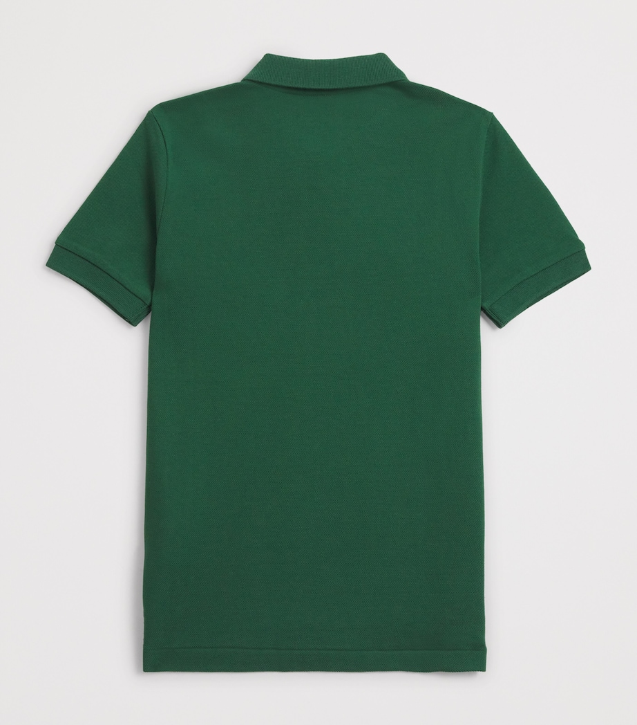 Cotton Polo Shirt (2-7 Years) GREEN Image 2